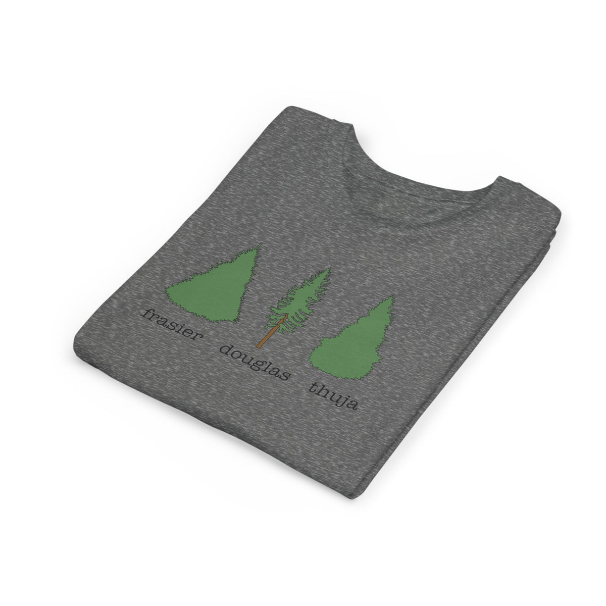 Youth Short Sleeve Tee – Fraser Douglas Thuja Tree Lover Shirt