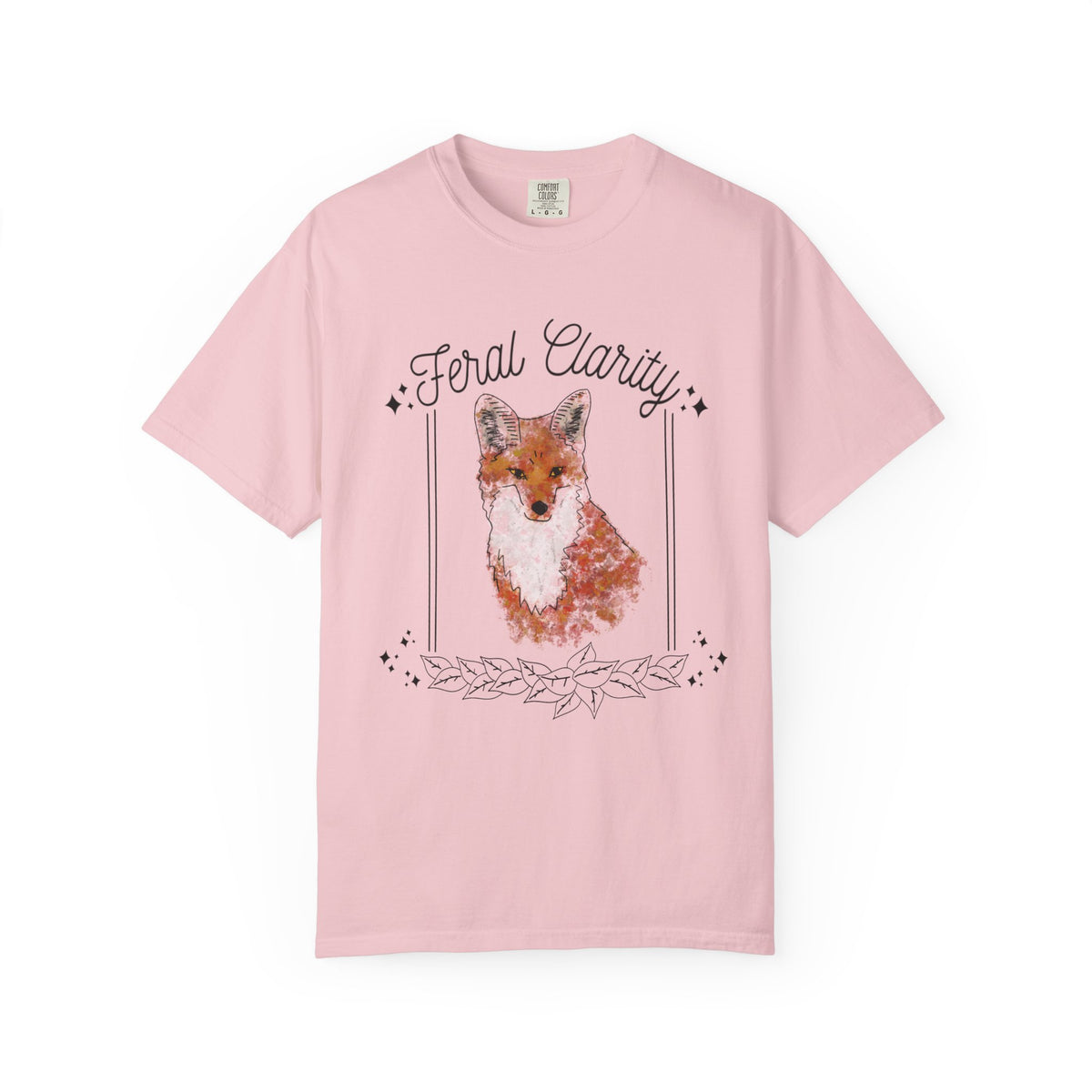 Feral Clarity Fox Graphic T-Shirt
