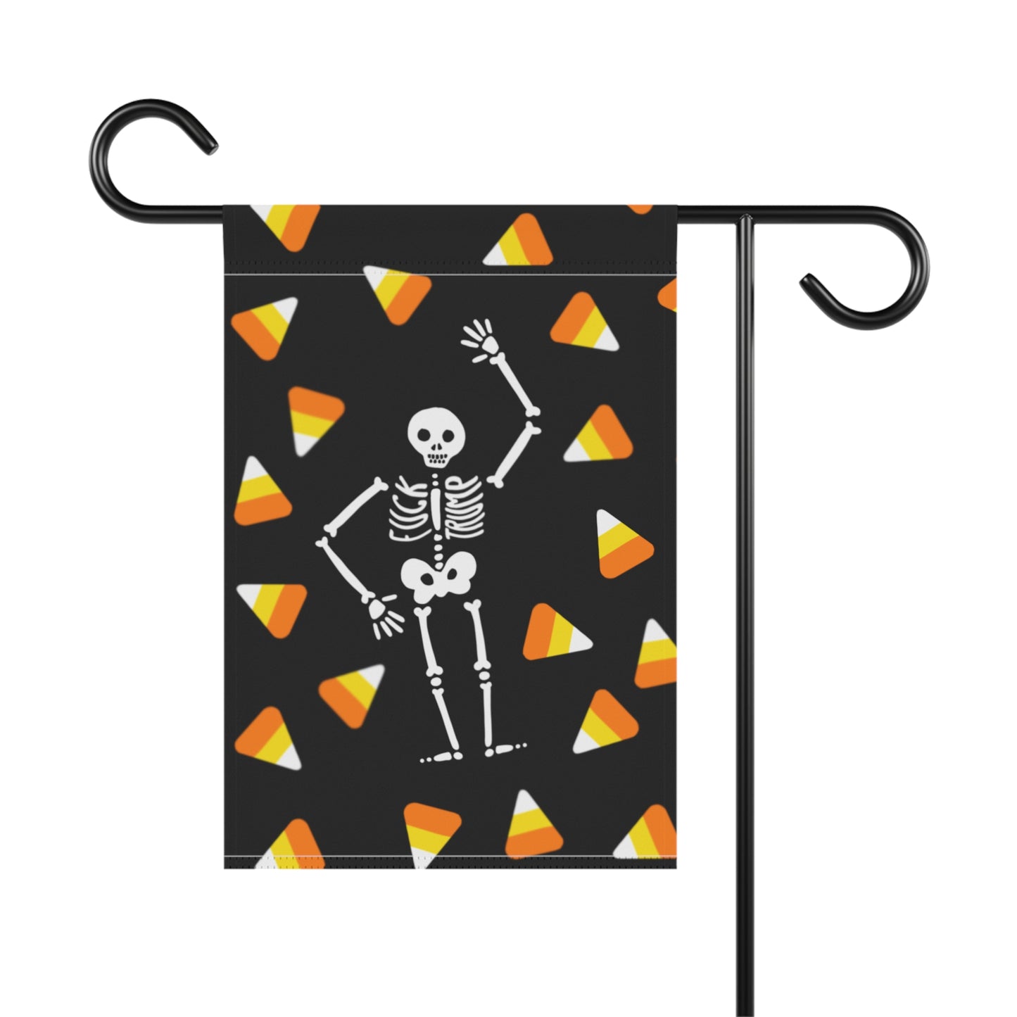 Slightly Subtle Halloween Garden Banner, Skeleton Decor, Spooky Yard Flag, Halloween Home Decor, Fall Banner, Outdoor Decoration, Seasonal Flag