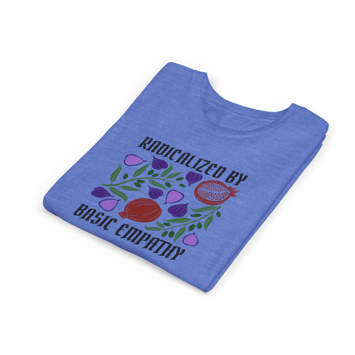 Youth Radicalized by Basic Empathy Floral Graphic T-Shirt