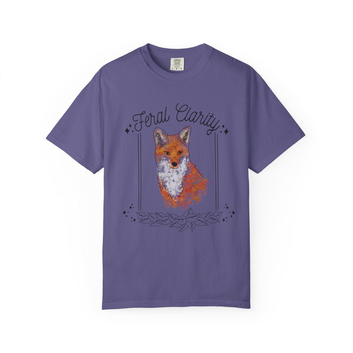 Feral Clarity Fox Graphic T-Shirt
