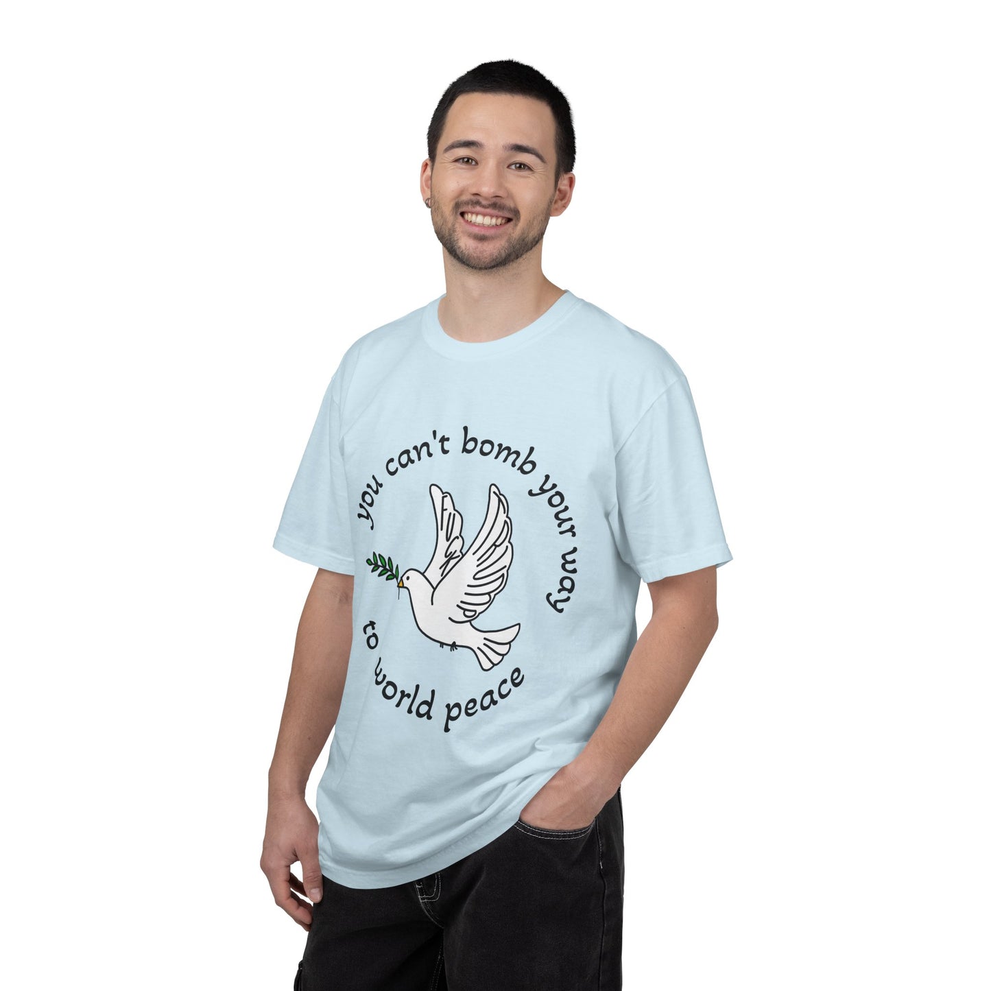 Bombs for World Peace Comfort Colors T Shirt
