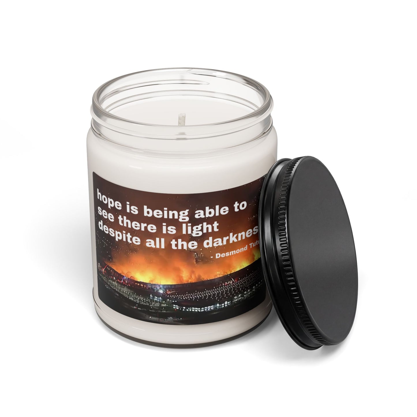 Warehouse Fire Candle for Hope | Scented Soy Candle 9oz