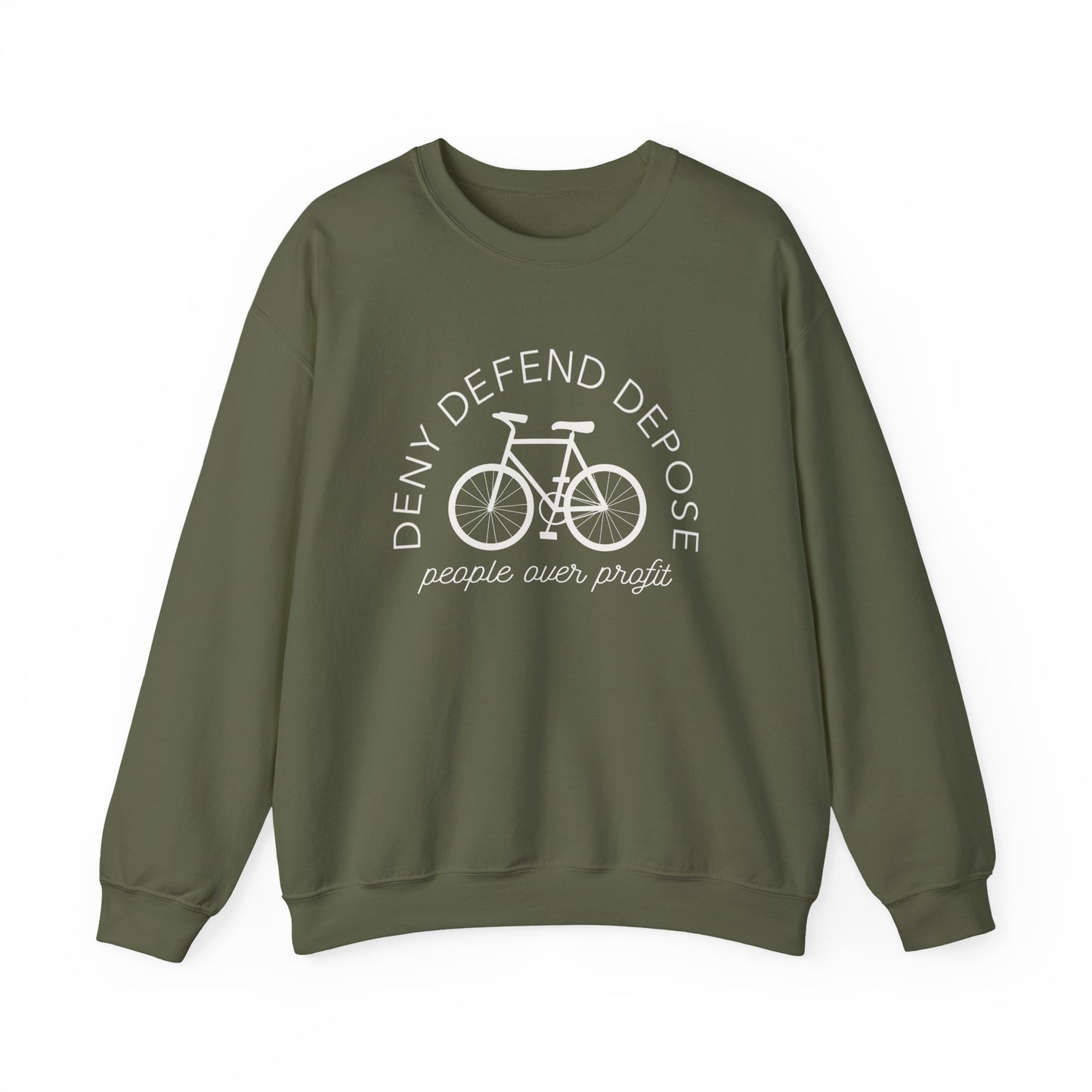 Deny Defend Depose Unisex Heavy Blend™ Crewneck Sweatshirt