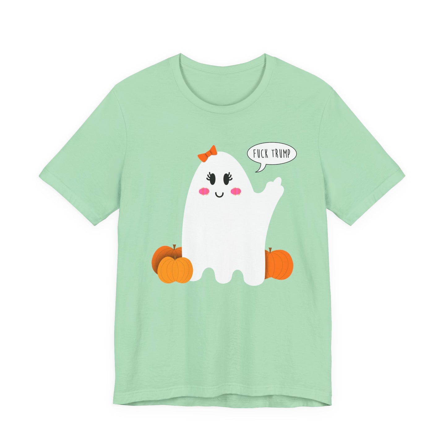 Slightly Subtle Cute Ghost Halloween Humor Unisex Tee, Casual Ghost Shirt, Funny Halloween Gift, Statement Tee for Parties, October Apparel