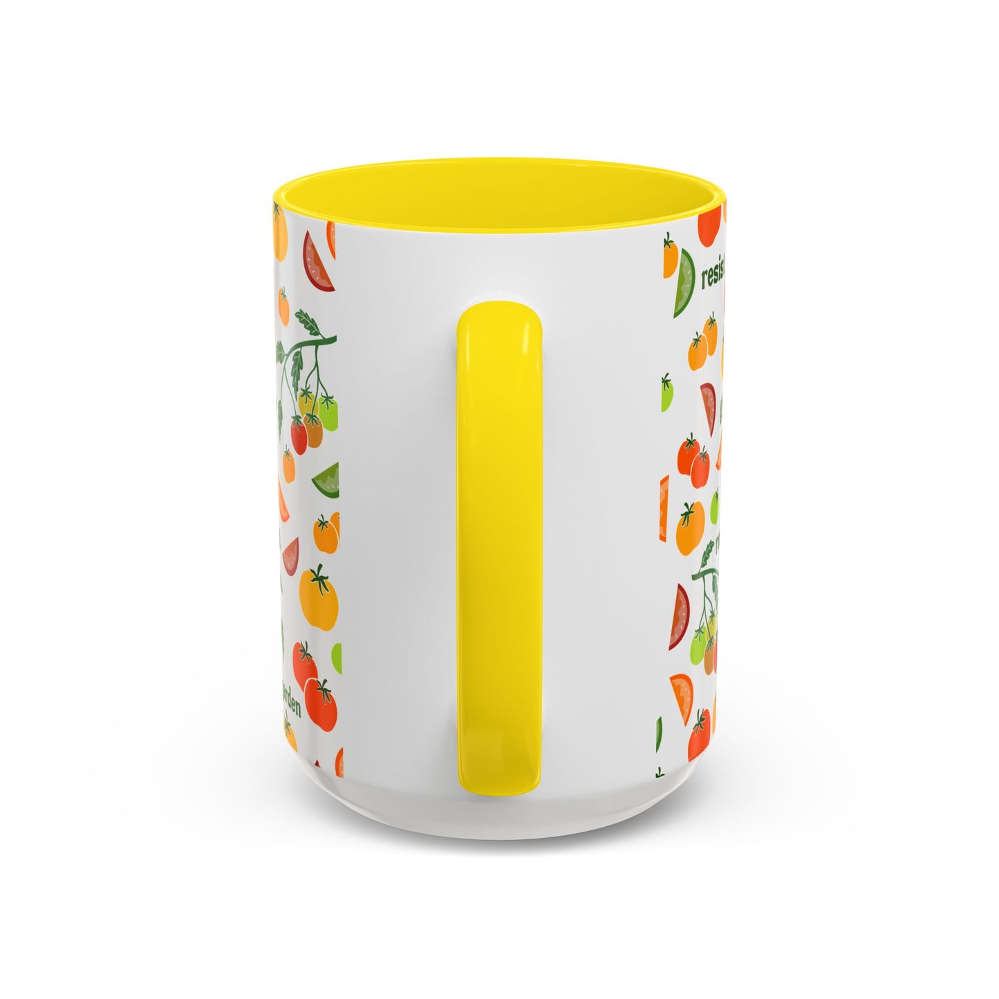 Resist Grow Garden tomatoes coffee mug | Accent Mug 11oz 15oz
