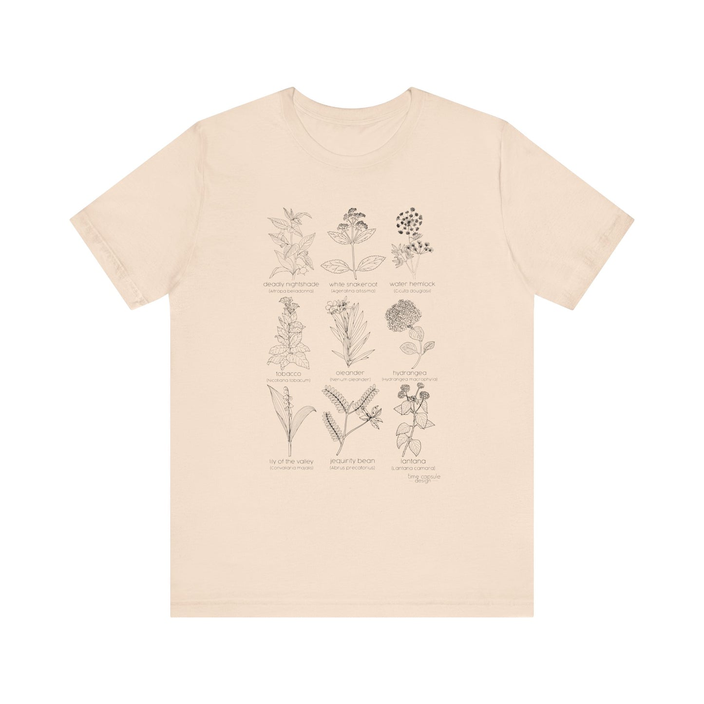 Deadly Nightshade Mix Unisex Jersey Short Sleeve Tee