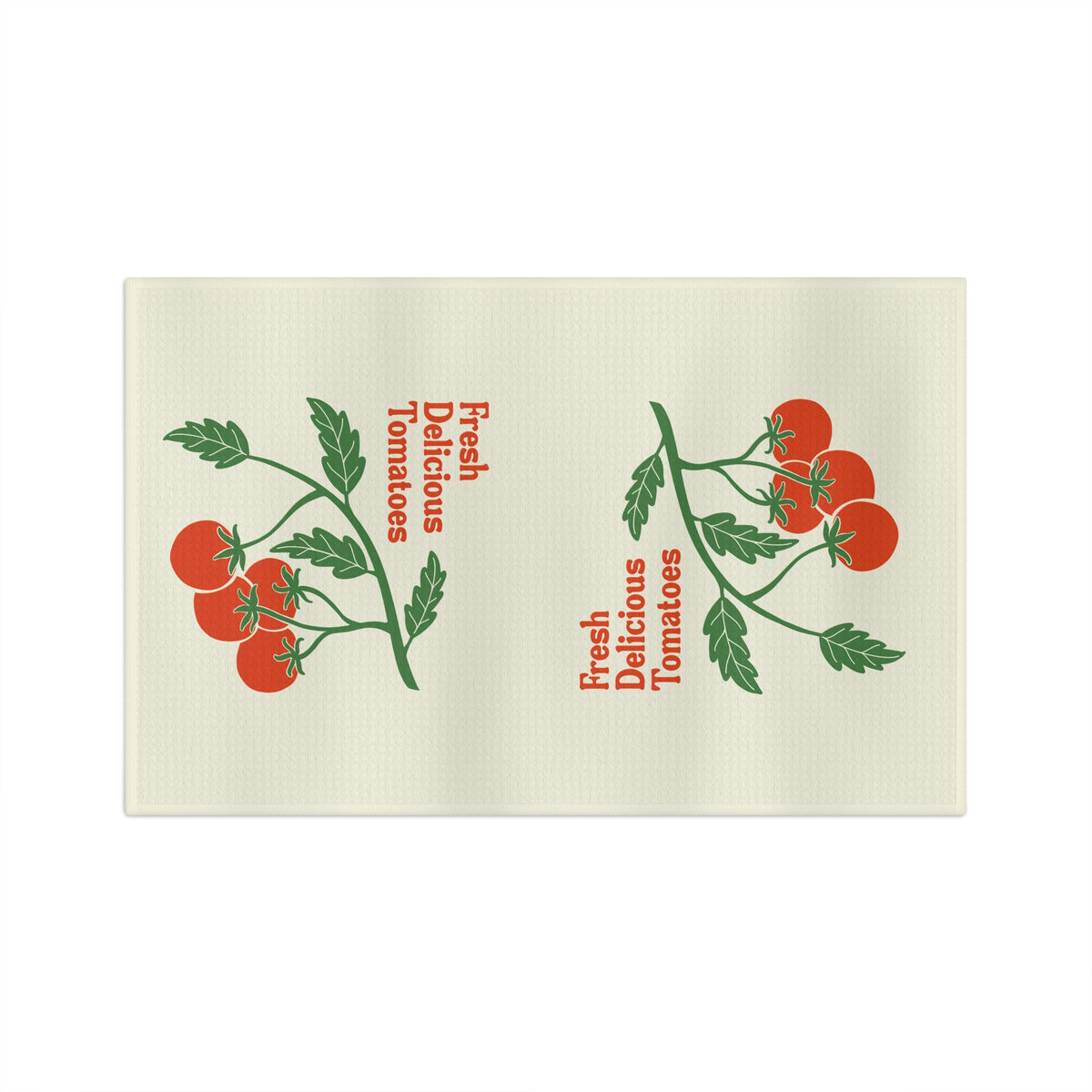 Fresh Delicious Tomatoes Microfiber Dish Towel Tea Towel