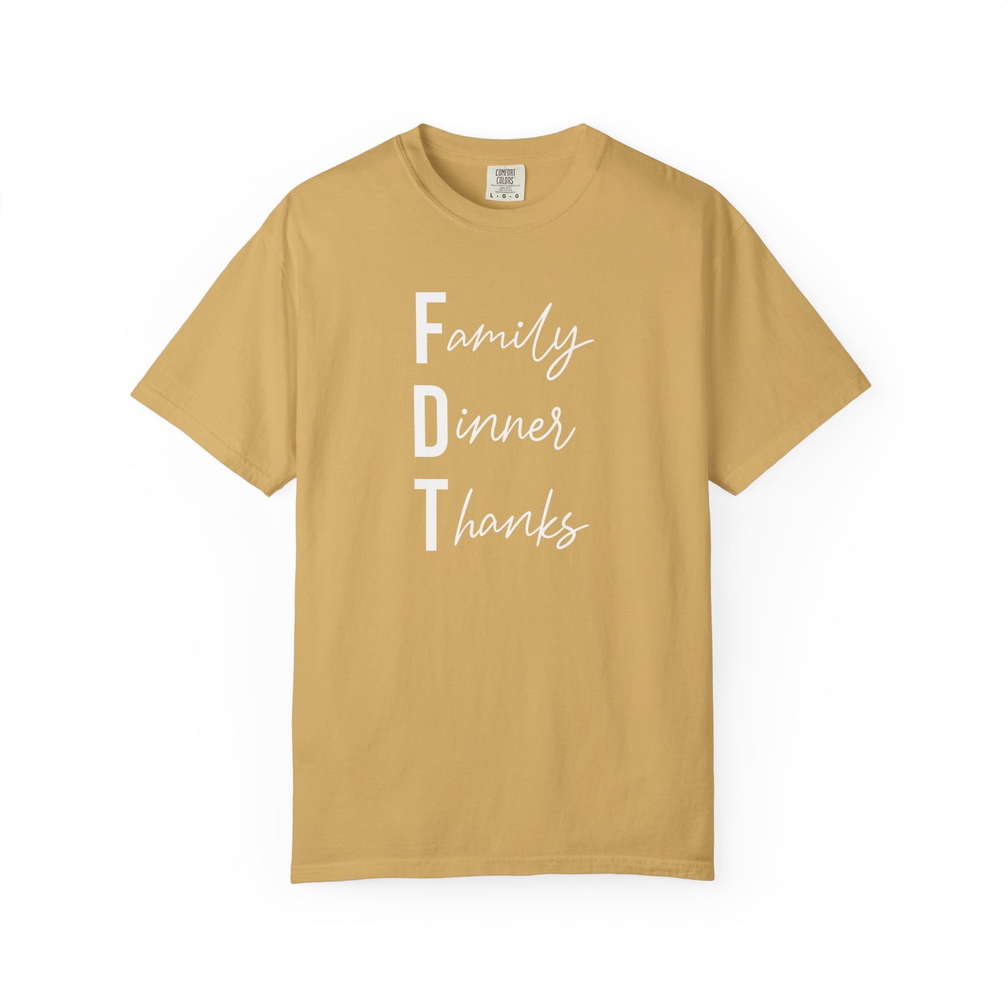 Family Dinner Thanks T-Shirt fdt Thanksgiving Family Gathering Tee