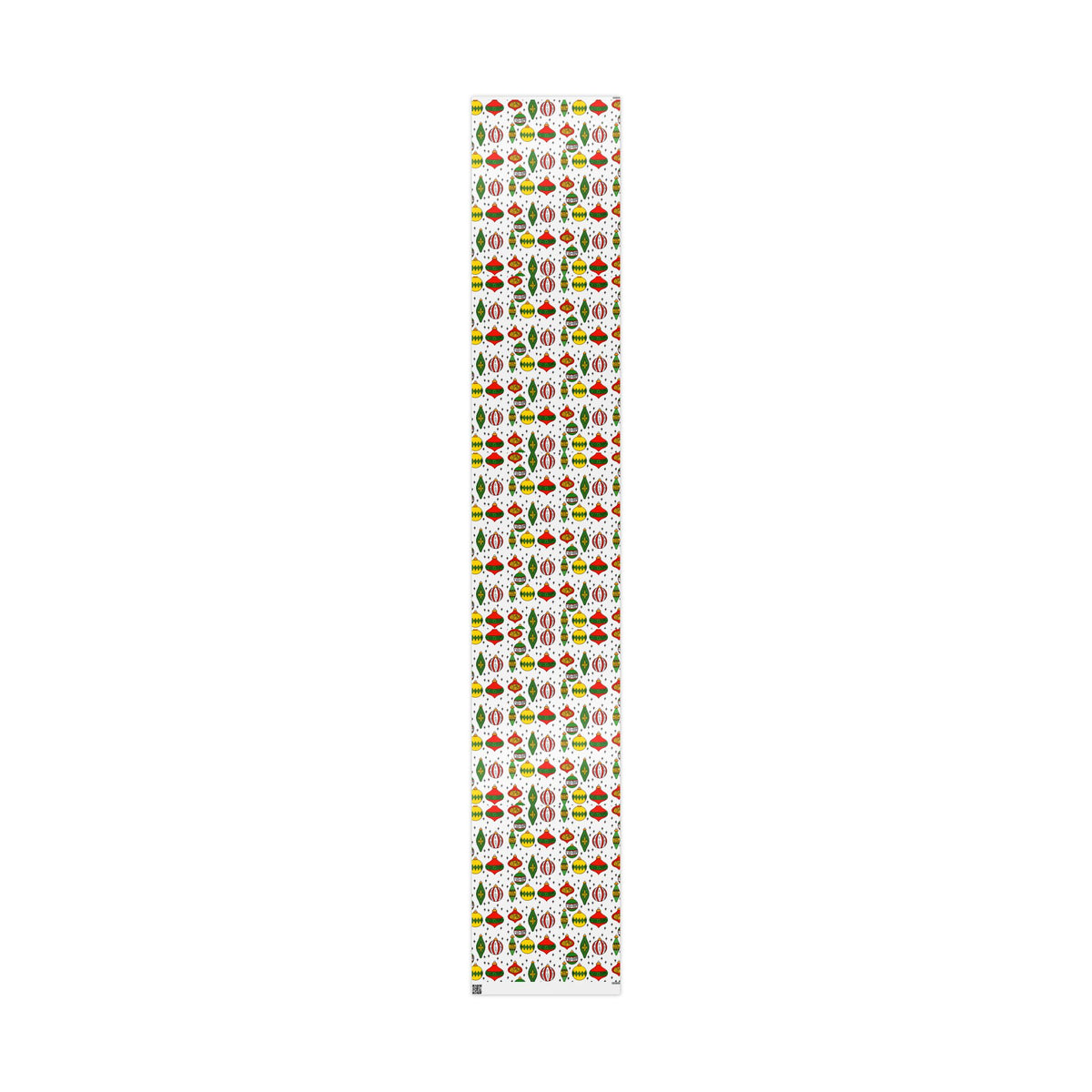 Slightly Subtle Retro Christmas Ornaments FDT Wrapping Paper | Holiday Gift Wrap Roll