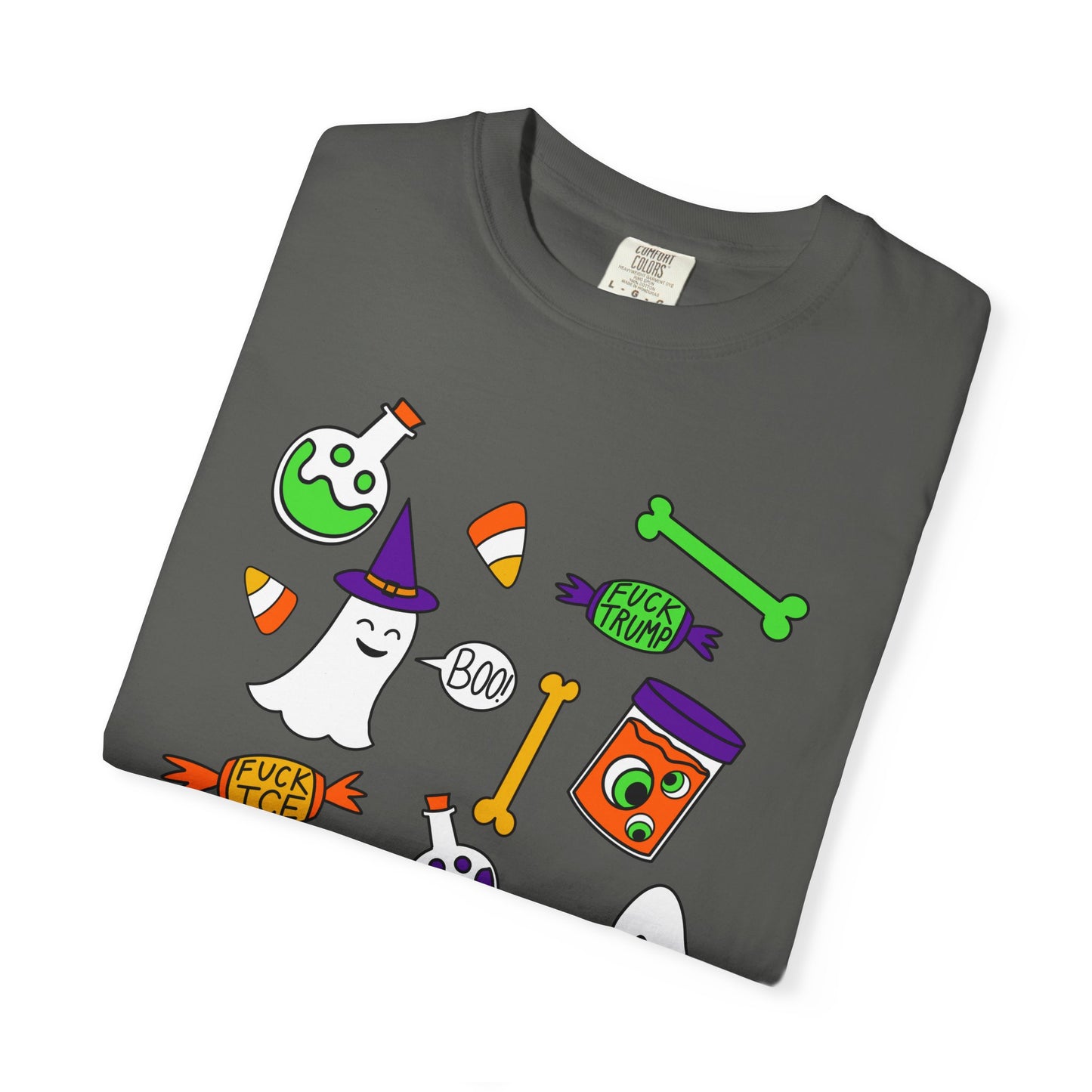 Halloween Candy Ghosts T-Shirt — Cute Spooky Trick-or-Treat Graphic Tee