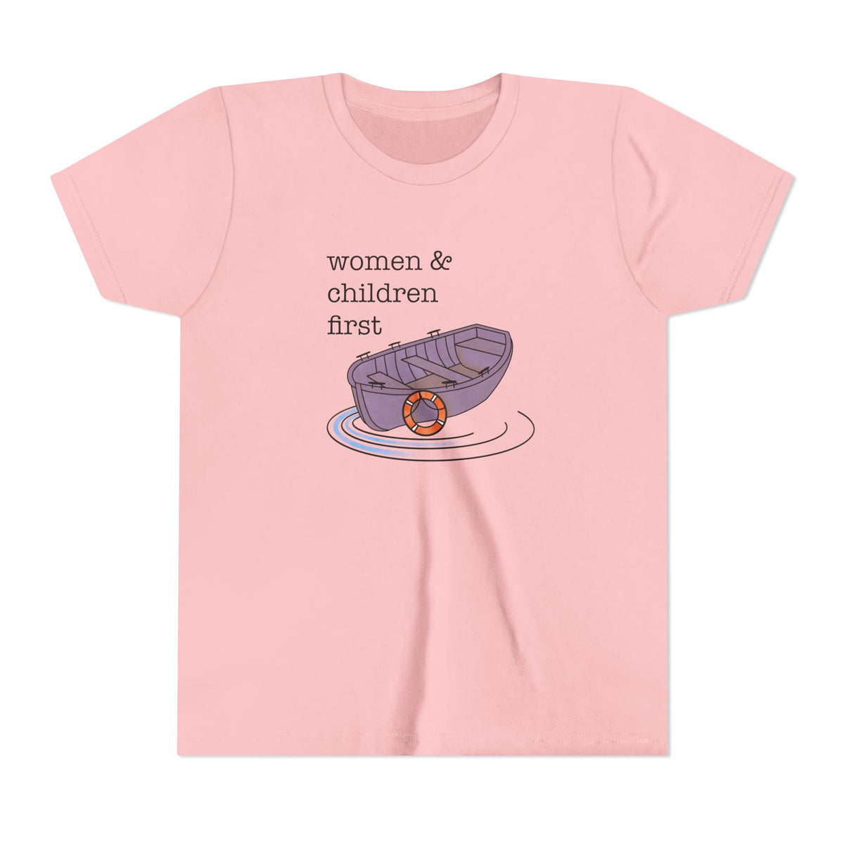 Women & Children First Youth T-Shirt