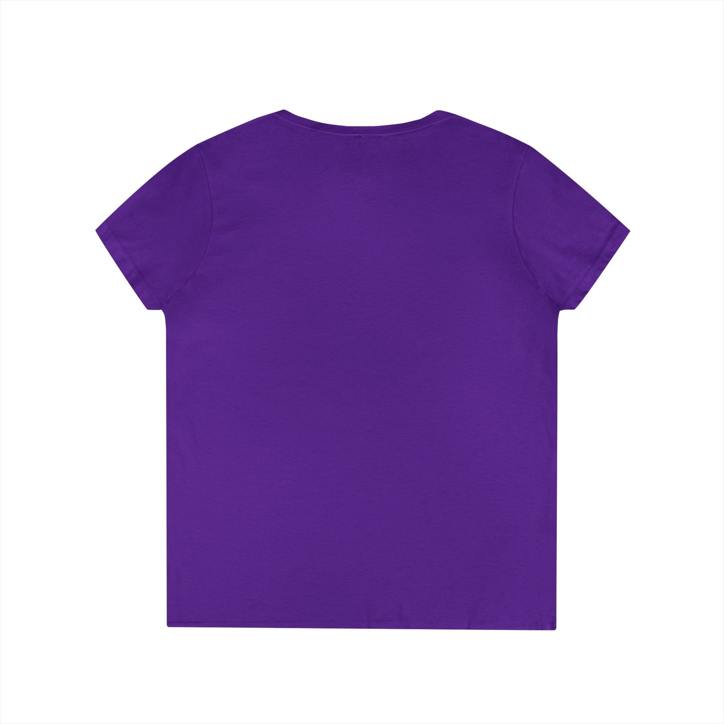 Skeleton & Candy Corn V-Neck Tee Cute Halloween T-Shirt