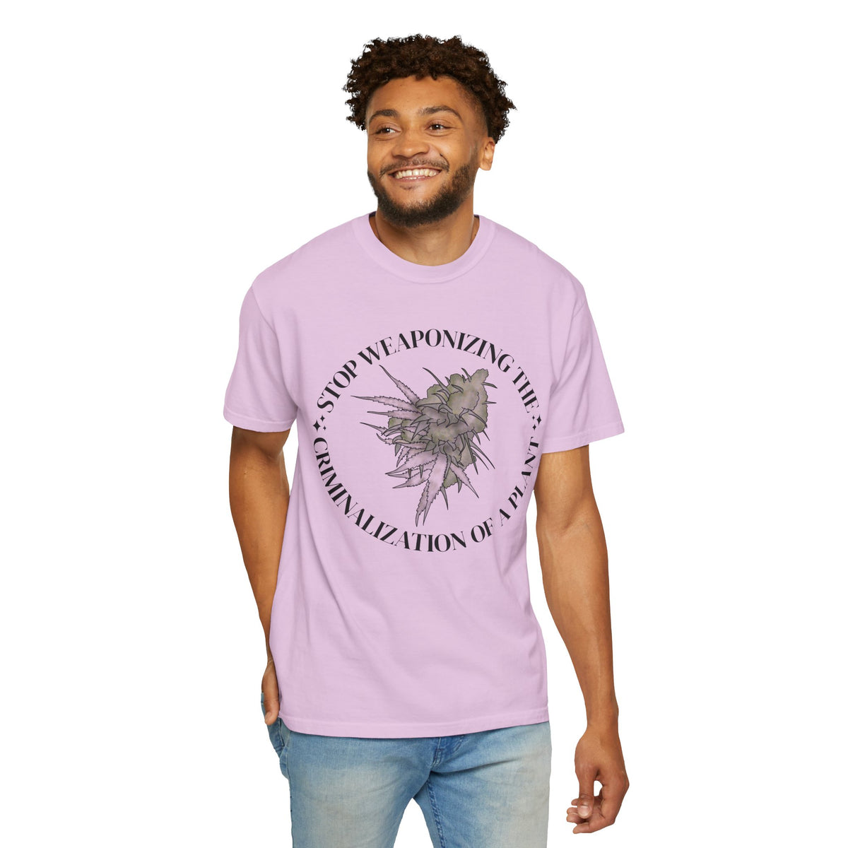 Stop Weaponizing the Criminalization of a plant Floral Graphic Tee