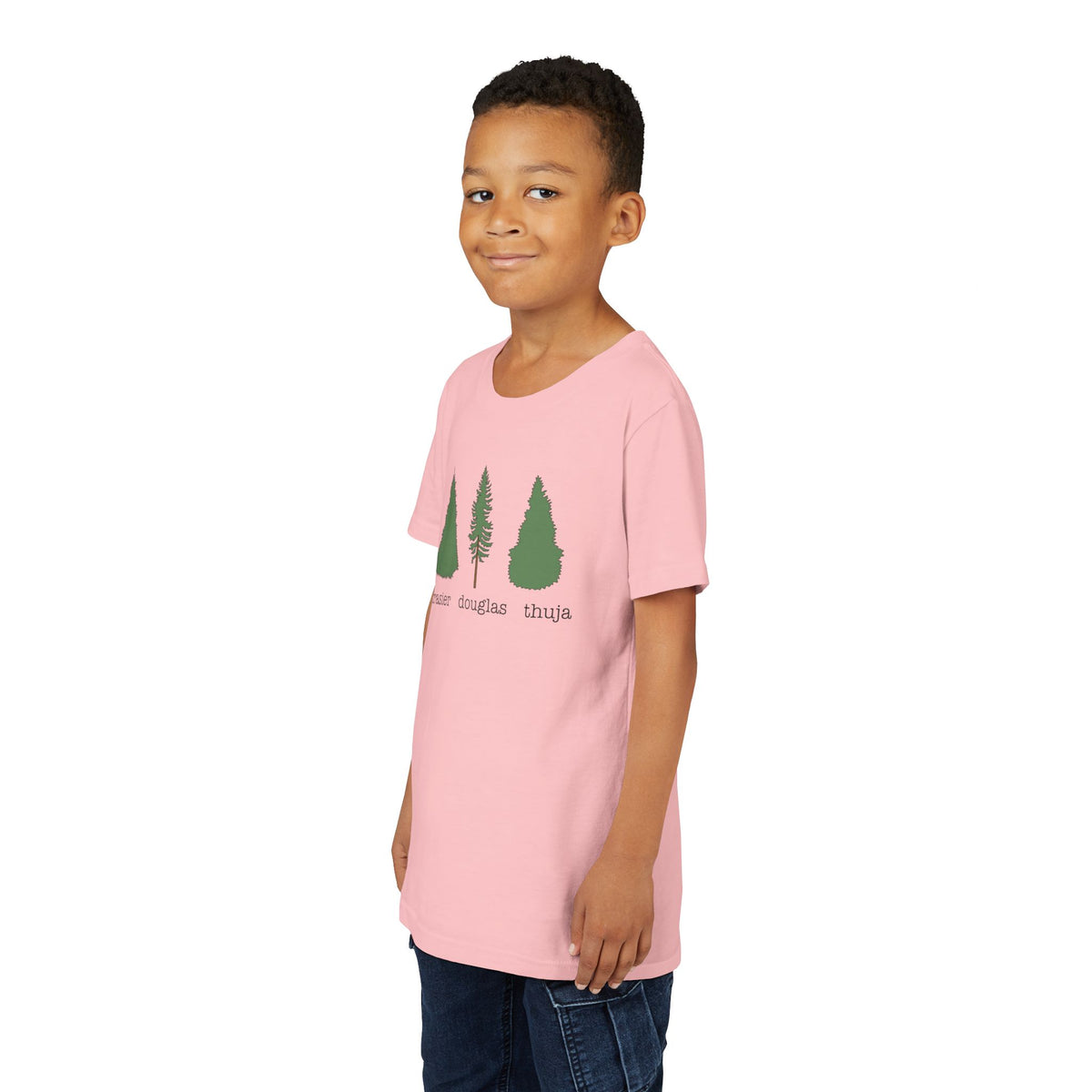 Youth Short Sleeve Tee – Fraser Douglas Thuja Tree Lover Shirt