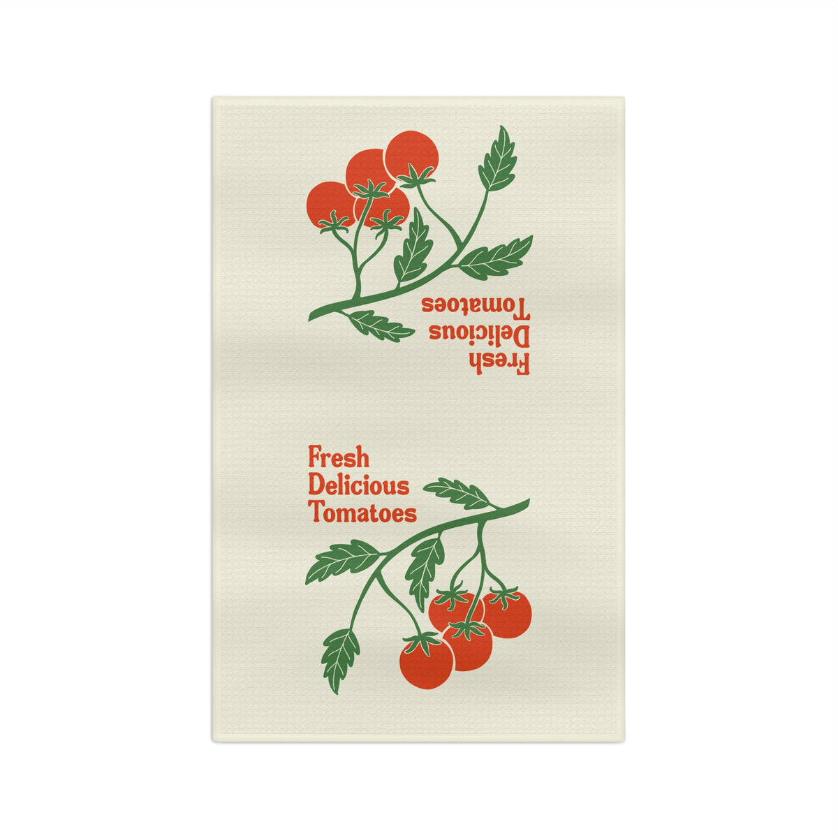 Fresh Delicious Tomatoes Microfiber Dish Towel Tea Towel