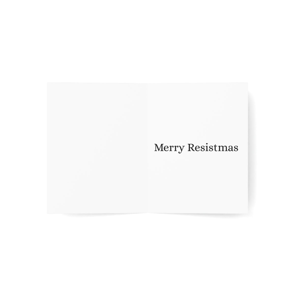 Classic Ornaments Holiday Greeting Card FDT Retro Christmas Design