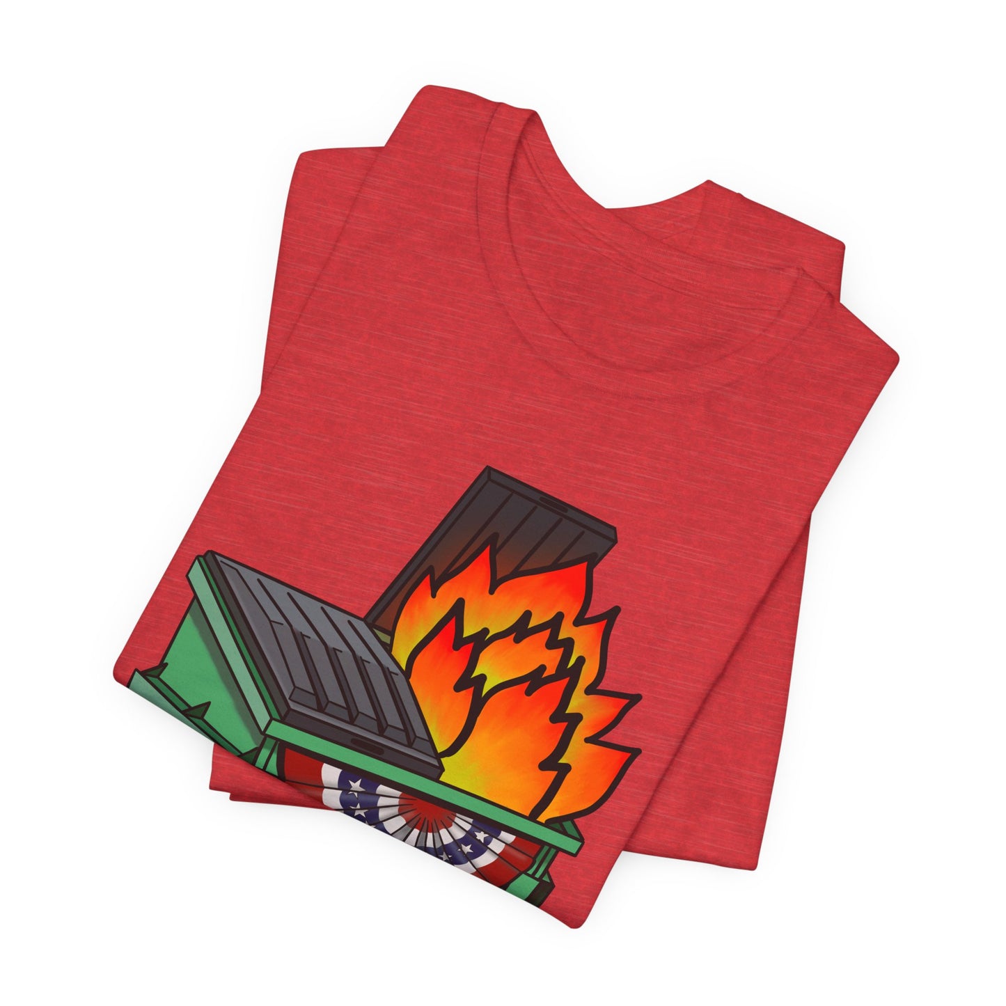 American Dumpster Fire Unisex Jersey Short Sleeve Tee