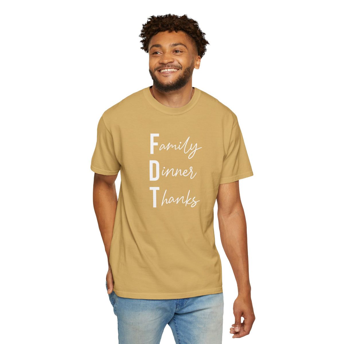 Family Dinner Thanks T-Shirt fdt Thanksgiving Family Gathering Tee