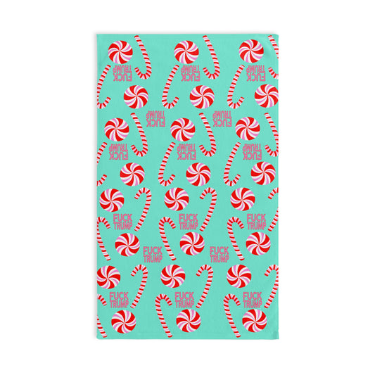 Subtle Peppermint Hand Towel