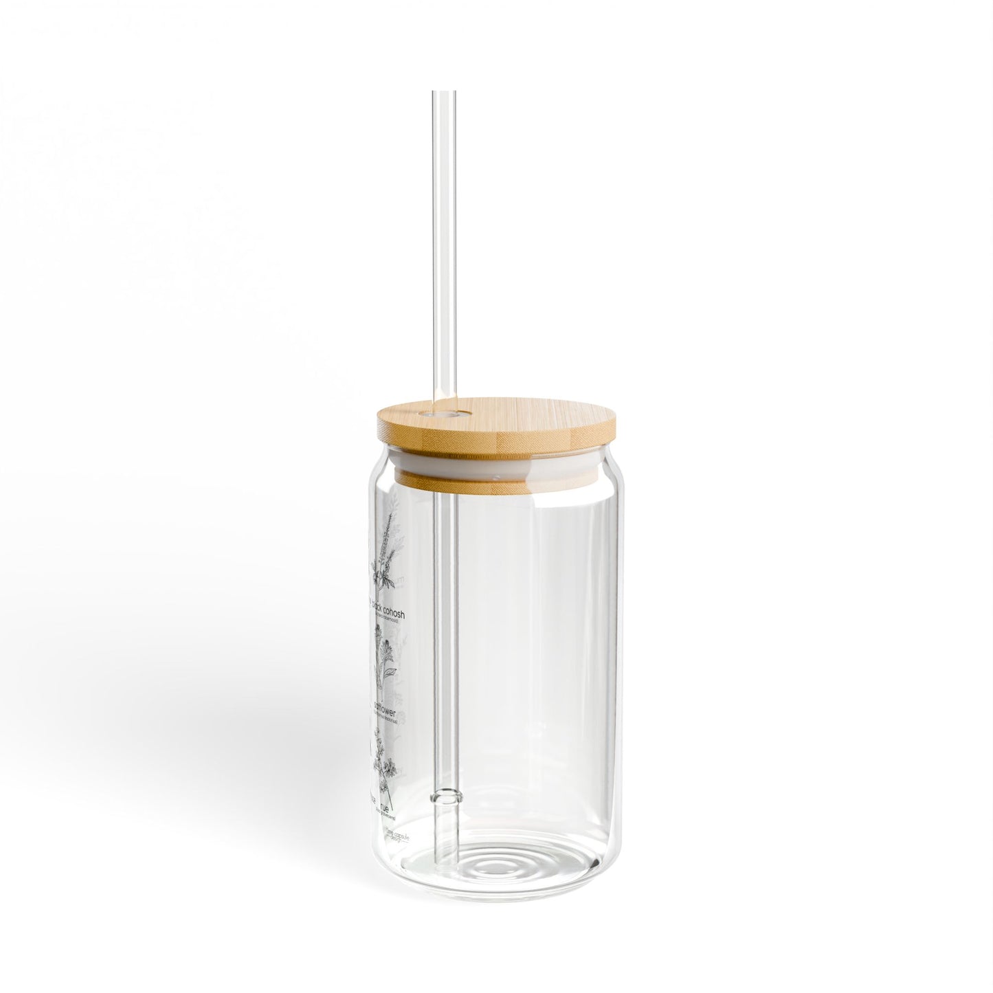 Herbs for Reproductive Freedom Sipper Glass Can