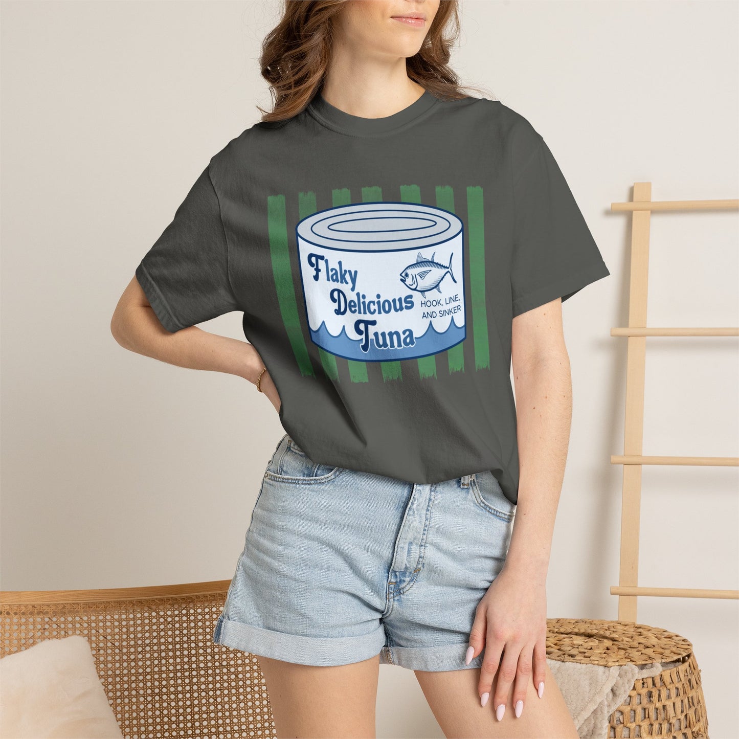 Flaky Delicious Tuna Garment-Dyed T-shirt Comfort Colors FDT