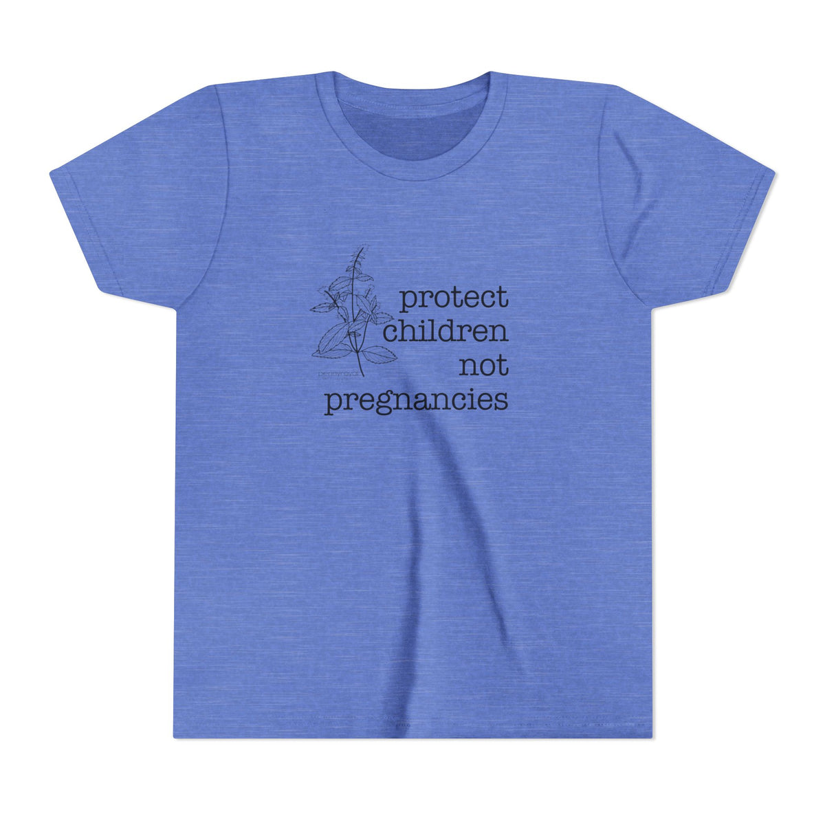 Protect Children Not Pregnancies Youth Short Sleeve Tee