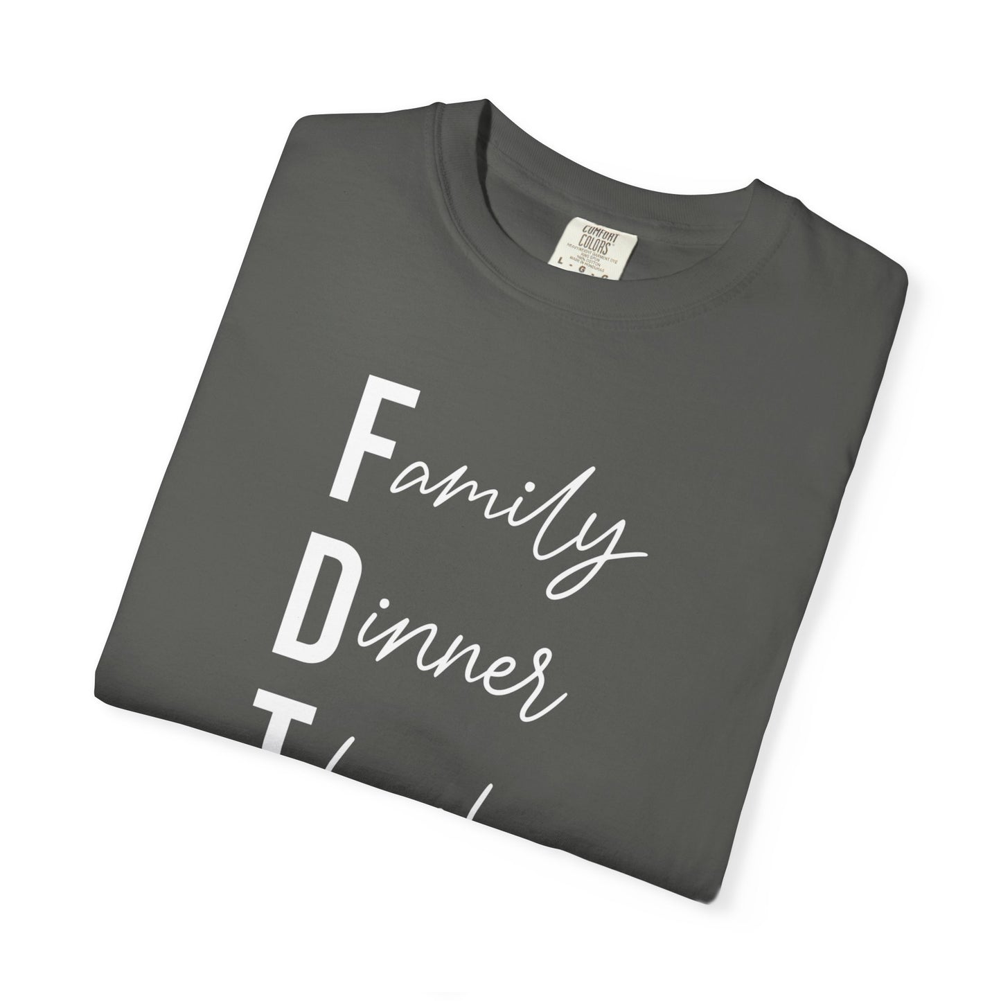 Family Dinner Thanks T-Shirt fdt Thanksgiving Family Gathering Tee