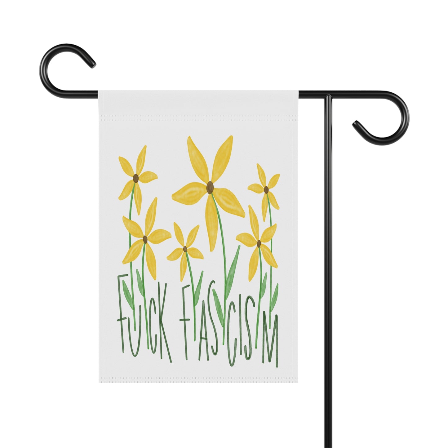 Slightly Subtle Black Eyed Susan Garden Flag | Floral House Banner