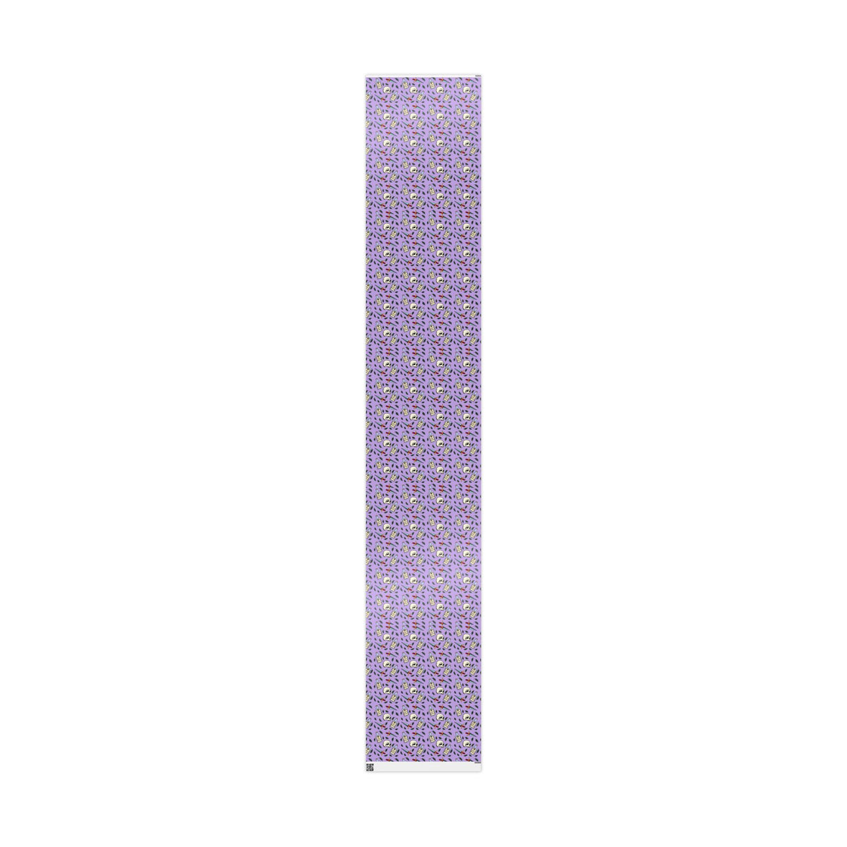 Aqua Tofana Purple Witchy Skull Wrapping Paper Feminist Spiritual Occult Gift Wrap
