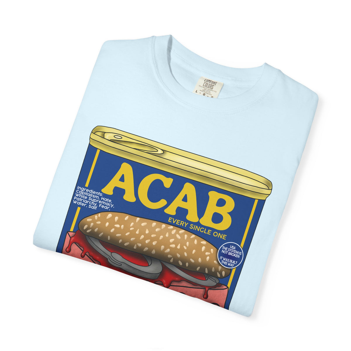 ACAB Spam Can Graphic T-Shirt