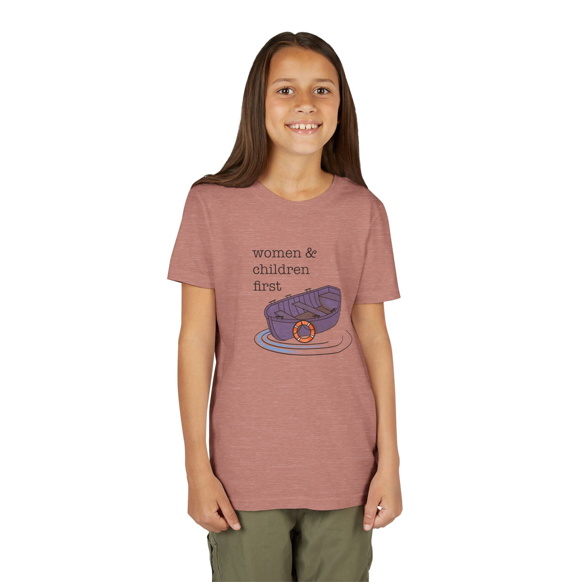 Women & Children First Youth T-Shirt