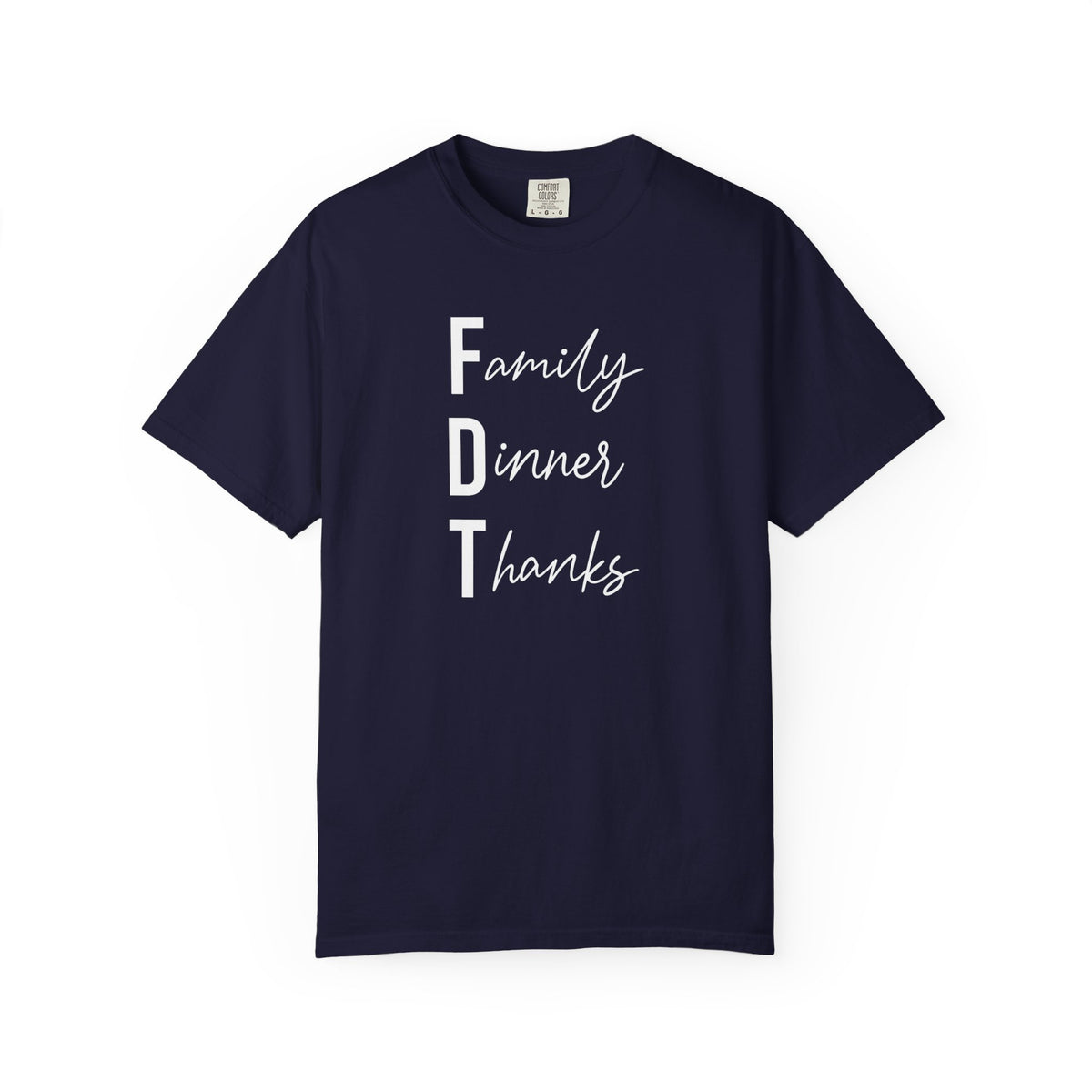 Family Dinner Thanks T-Shirt fdt Thanksgiving Family Gathering Tee