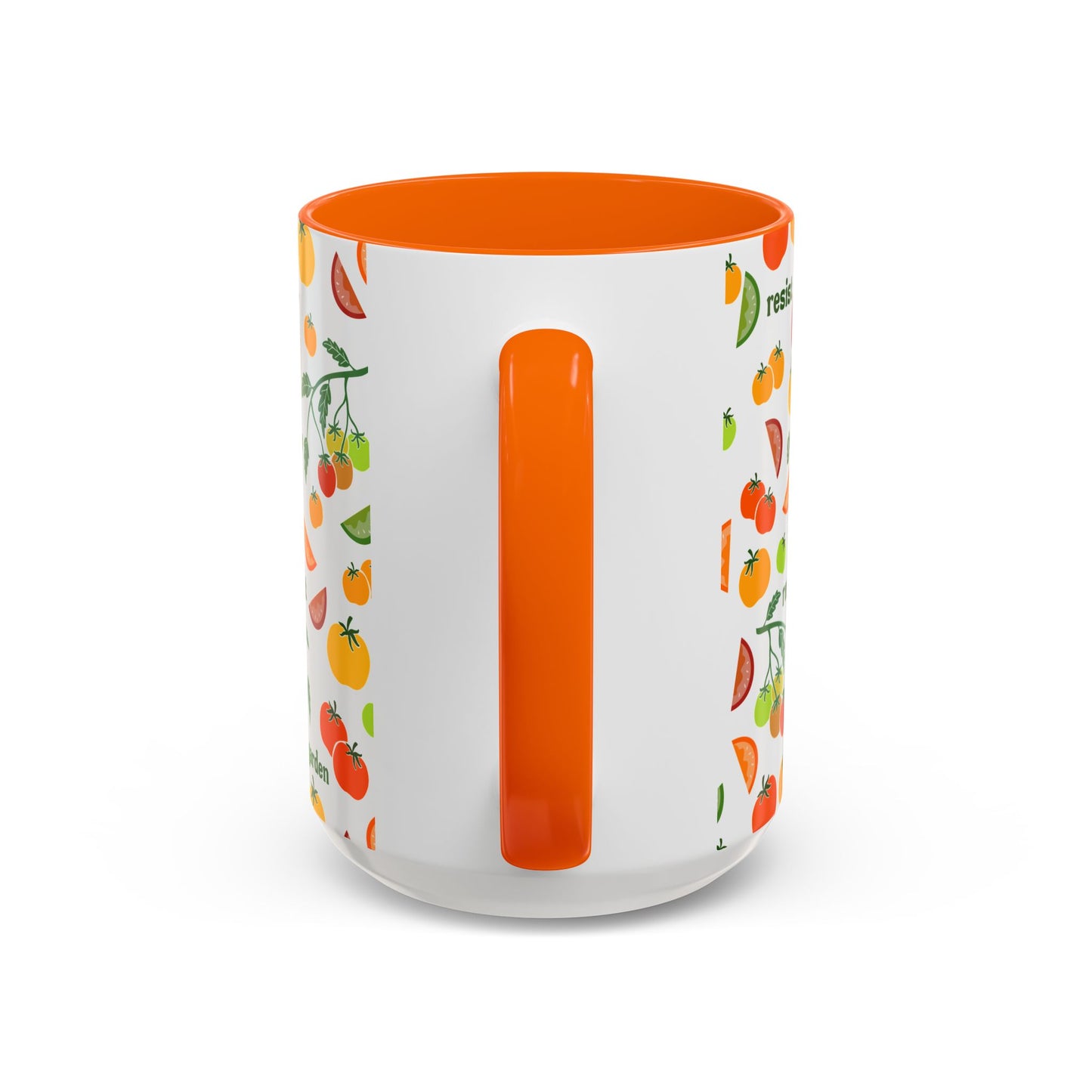 Resist Grow Garden tomatoes coffee mug | Accent Mug 11oz 15oz