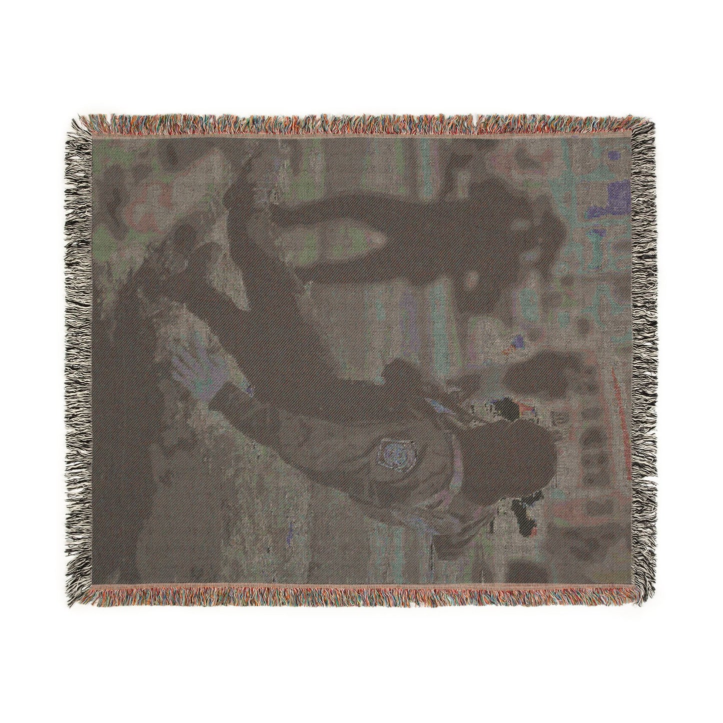 Ice Agent Slip and Fall Woven Blanket | Throw Blanket Cozy Anti Ice Decor