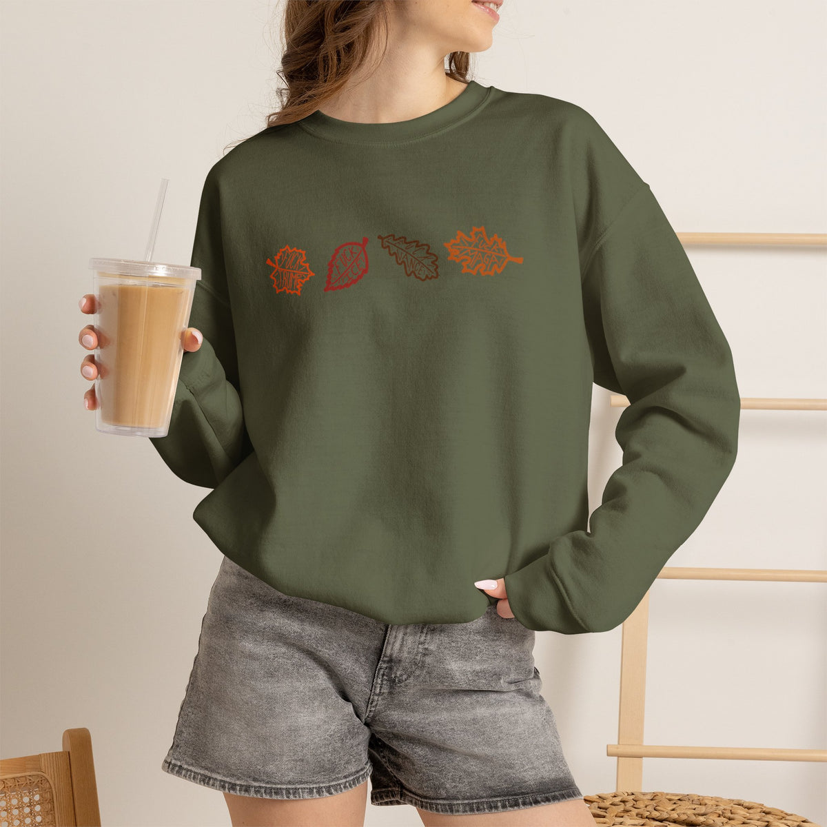Autumn Leaf Crewneck FDT Sweatshirt