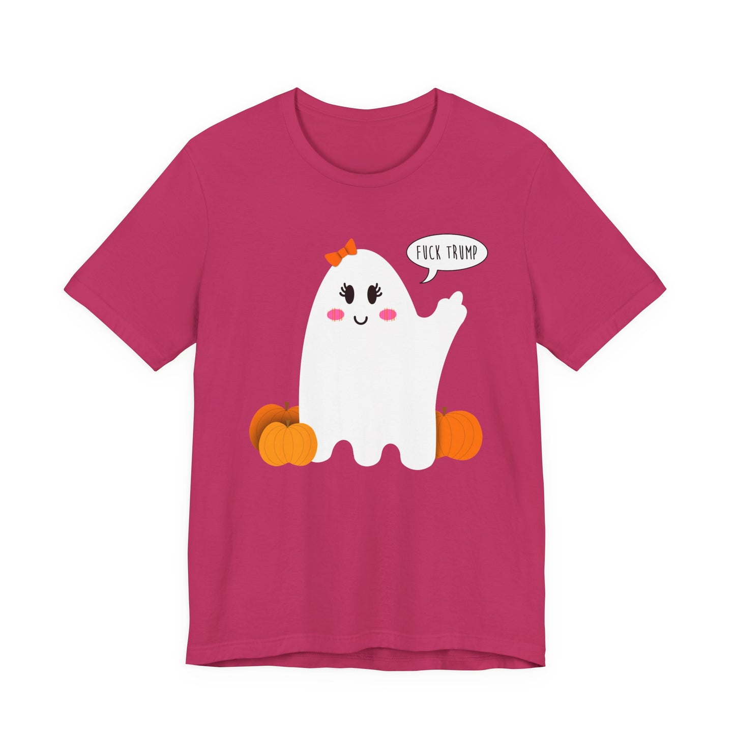 Slightly Subtle Cute Ghost Halloween Humor Unisex Tee, Casual Ghost Shirt, Funny Halloween Gift, Statement Tee for Parties, October Apparel