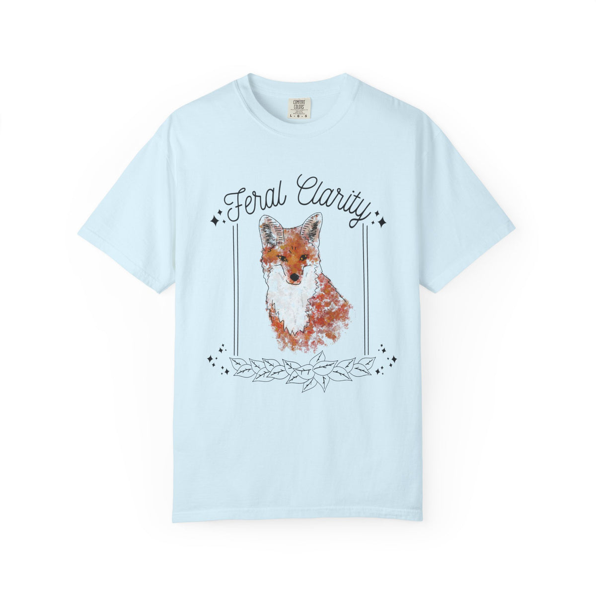 Feral Clarity Fox Graphic T-Shirt