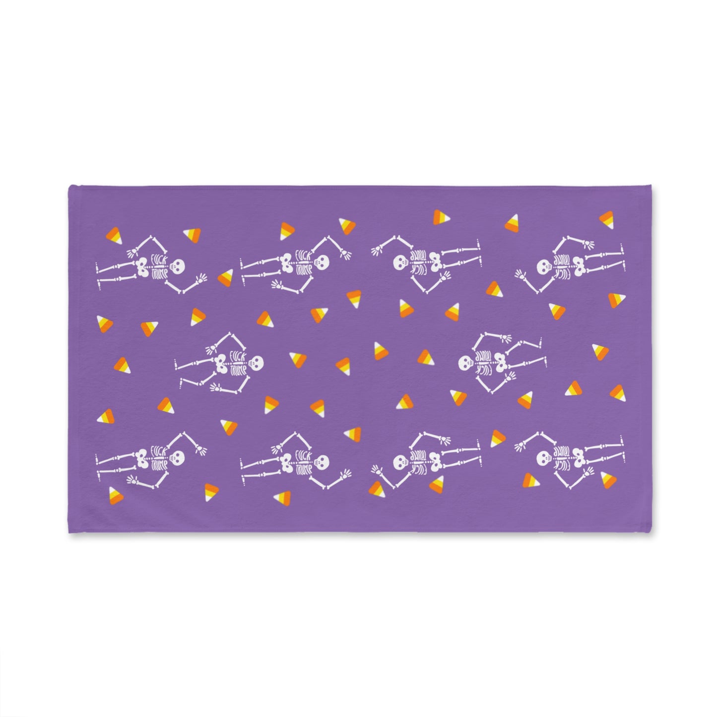 Slightly Subtle Skeleton Hand Towel, Purple Halloween Spooky Trump Fun Decor for Kitchen or Bathroom, Parties, Trick or Treat, Fall Vibes