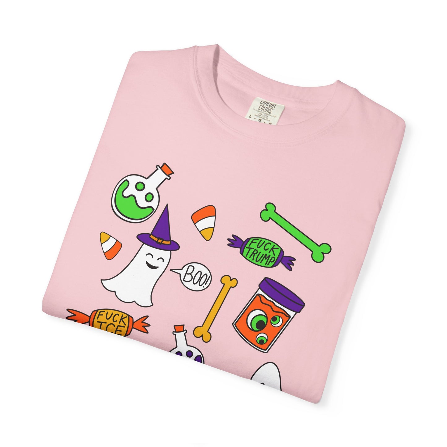 Halloween Candy Ghosts T-Shirt — Cute Spooky Trick-or-Treat Graphic Tee
