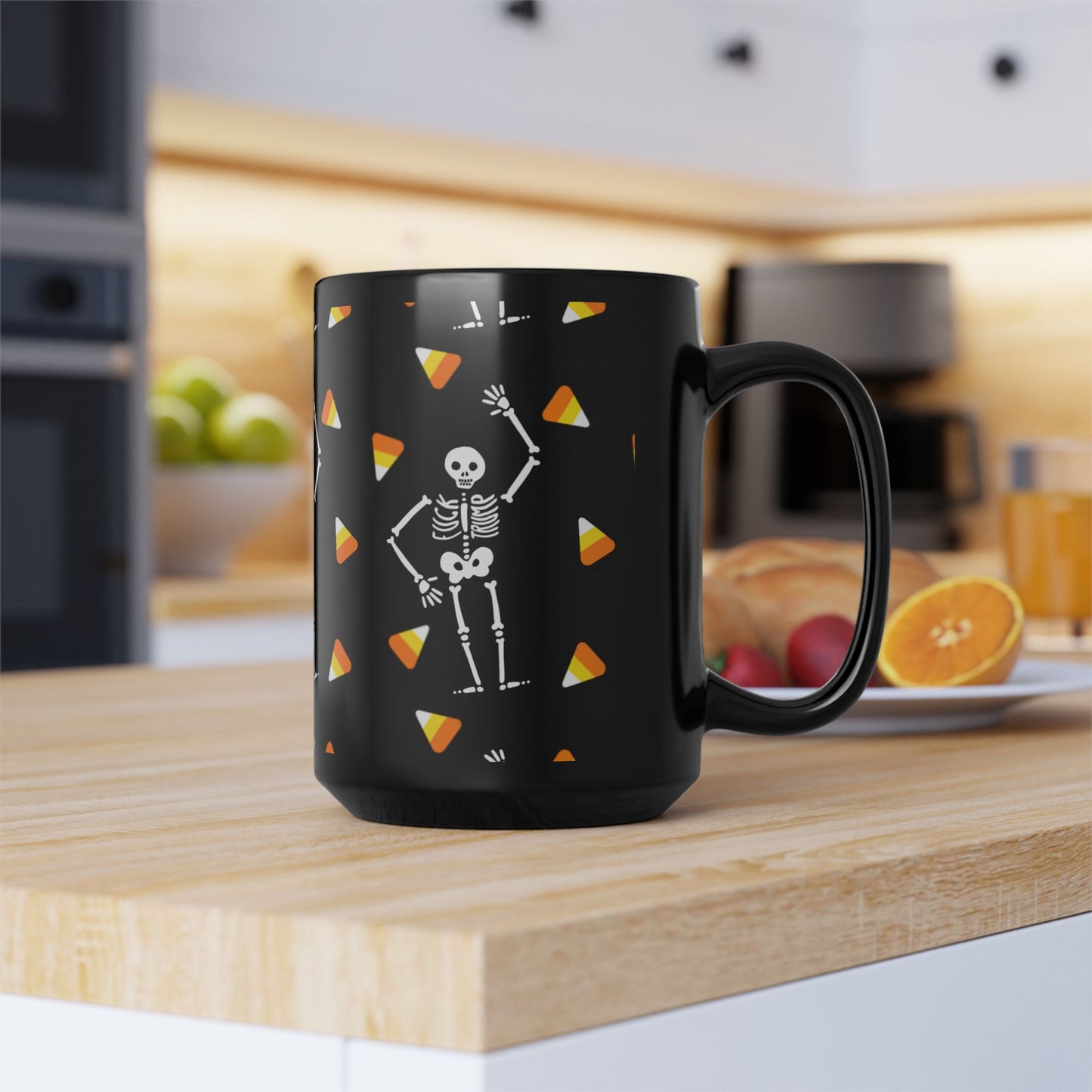 Slightly Subtle Halloween Skeleton Mug - Spooky Trump Coffee Cup for Fall, Autumn Decor, Holiday Gift, Skeleton Lovers, Fun Party Mug