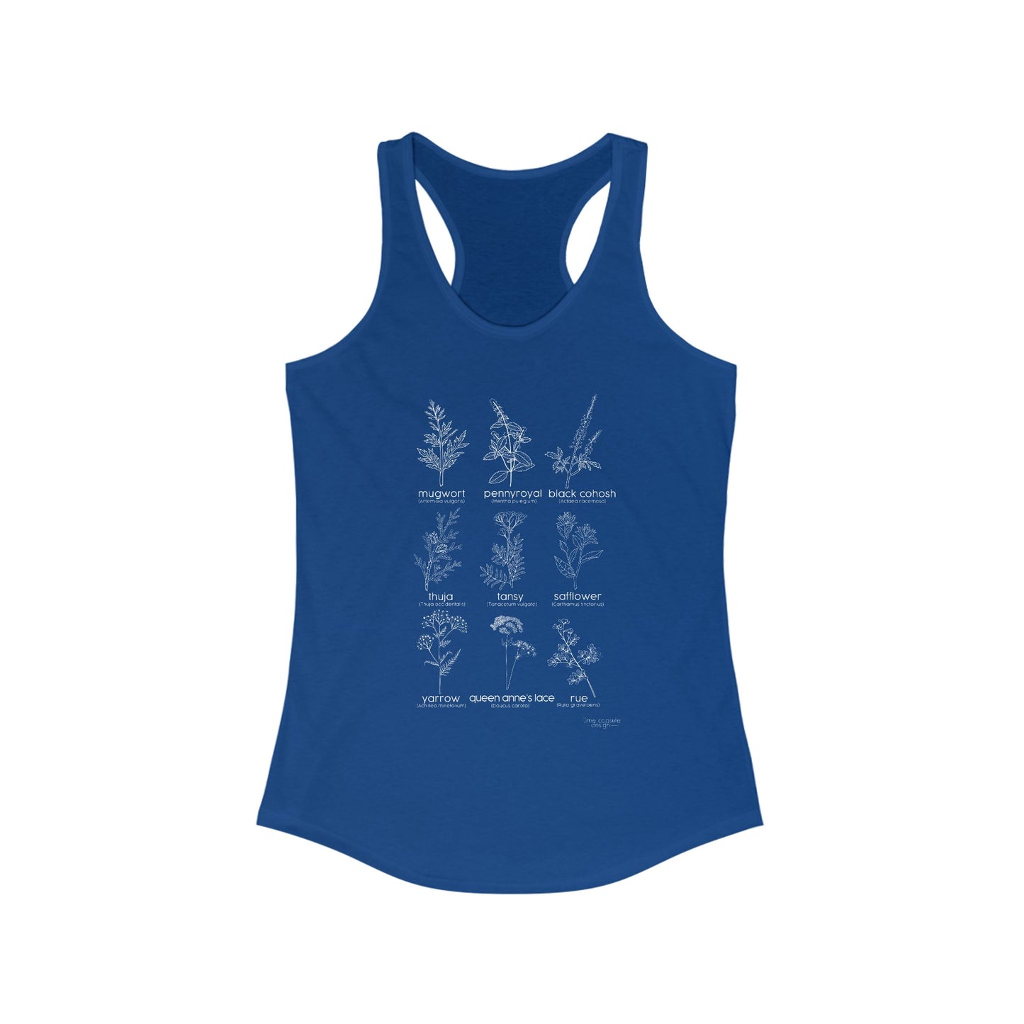 Herbs for Reproductive Freedom Racerback Tank