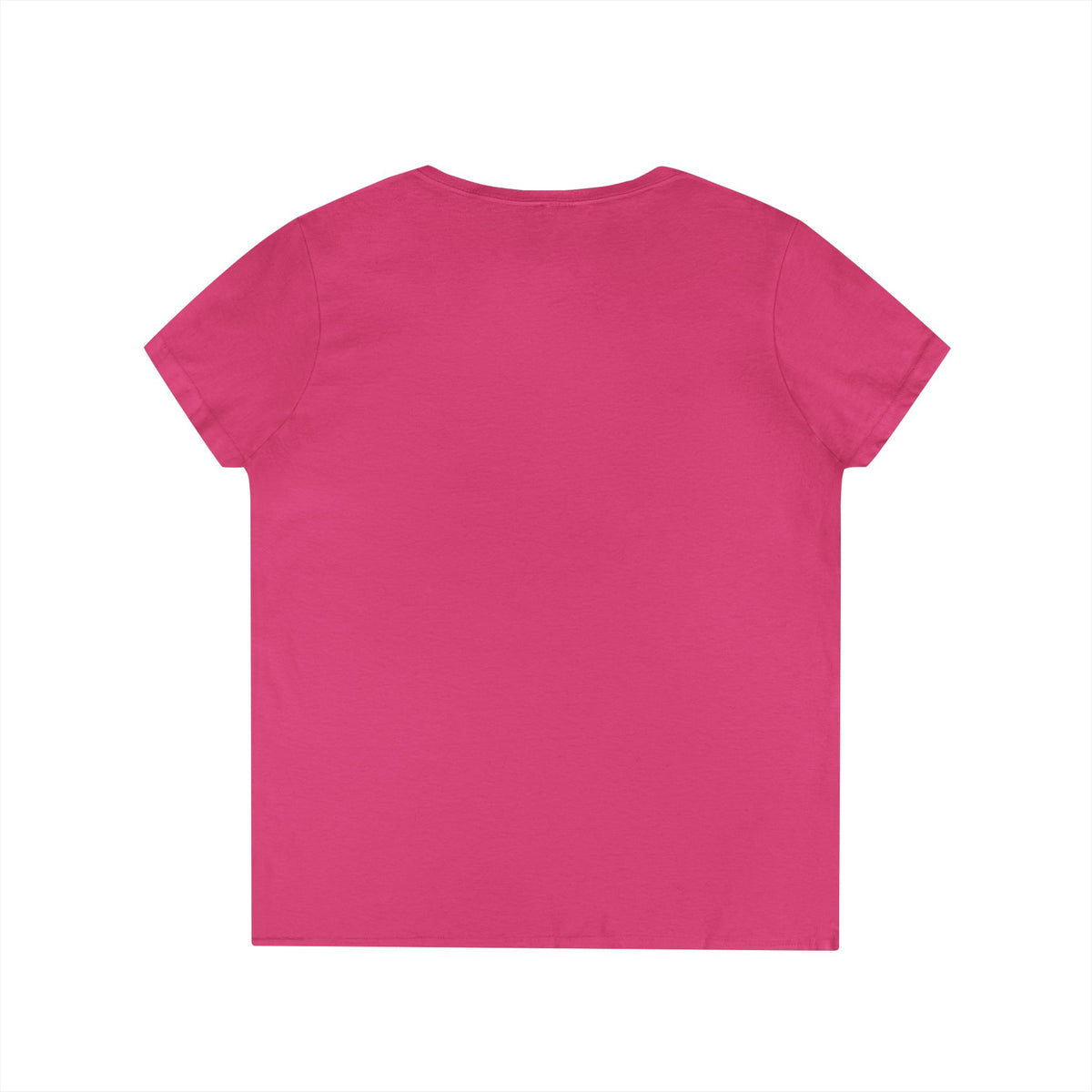 V-Neck T-Shirt "If boys will be boys then girls will be girls" Floral Graphic