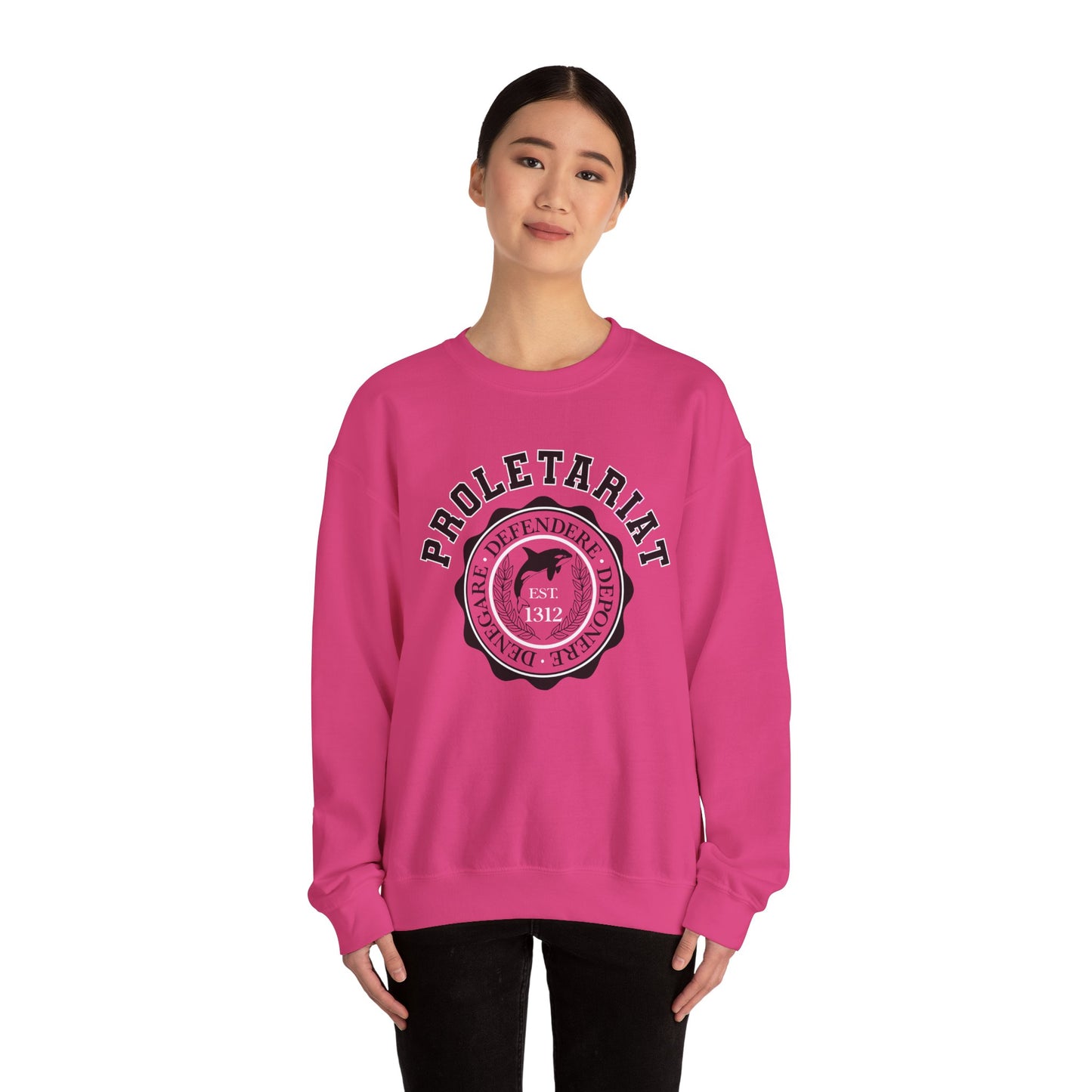 Team Orca Collegiate Sweatshirt Unisex Heavy Blend™ Crewneck