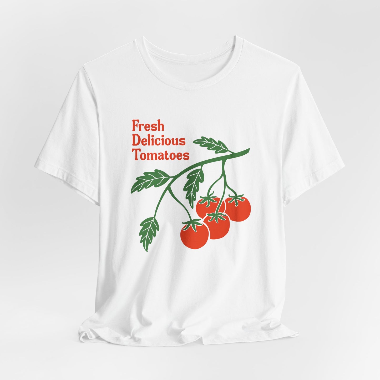 Fresh Delicious Tomatoes T-Shirt | Bella Canvas FDT