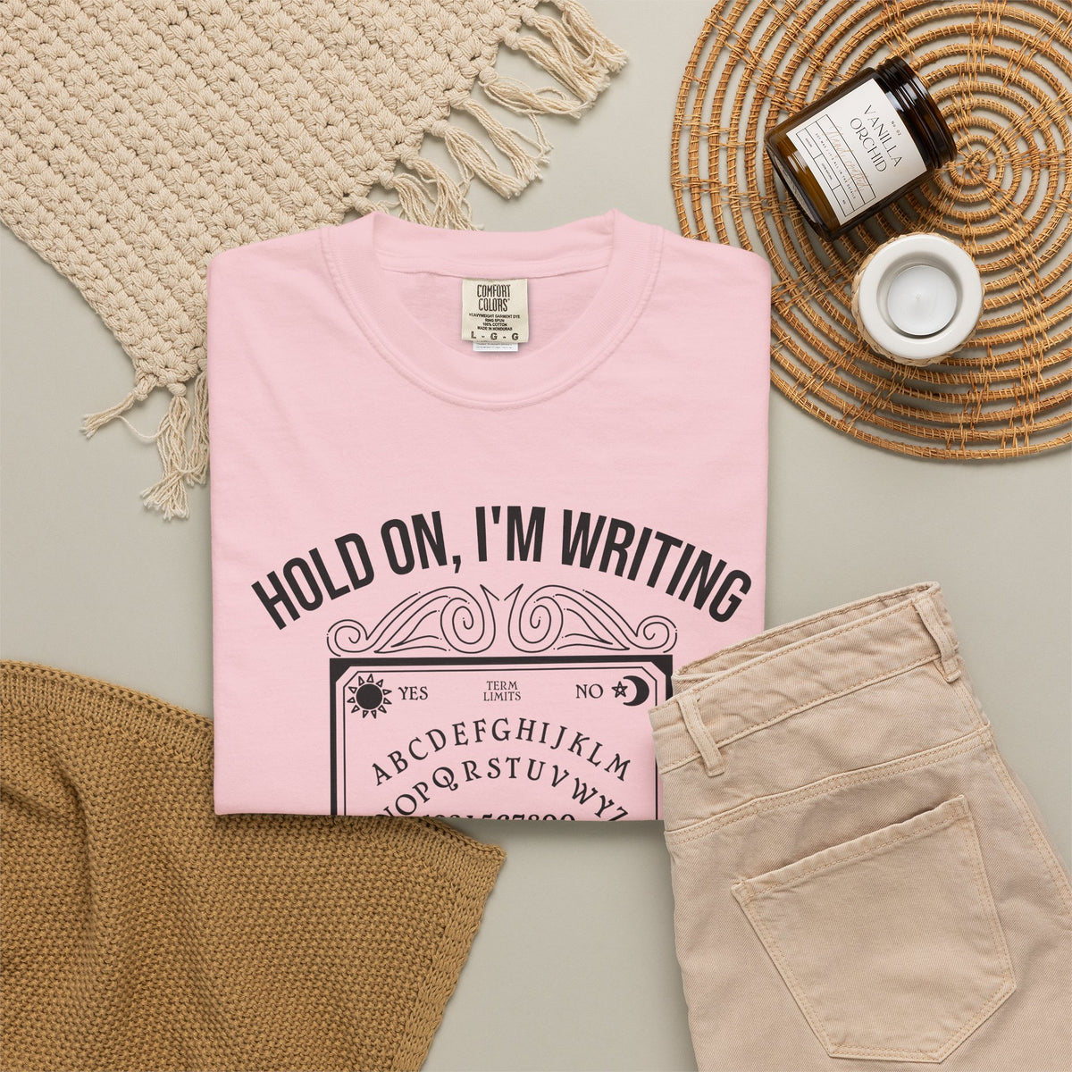 Ouija Board 'Hold On, I'm Writing a Letter to Mitch McConnell' T-Shirt