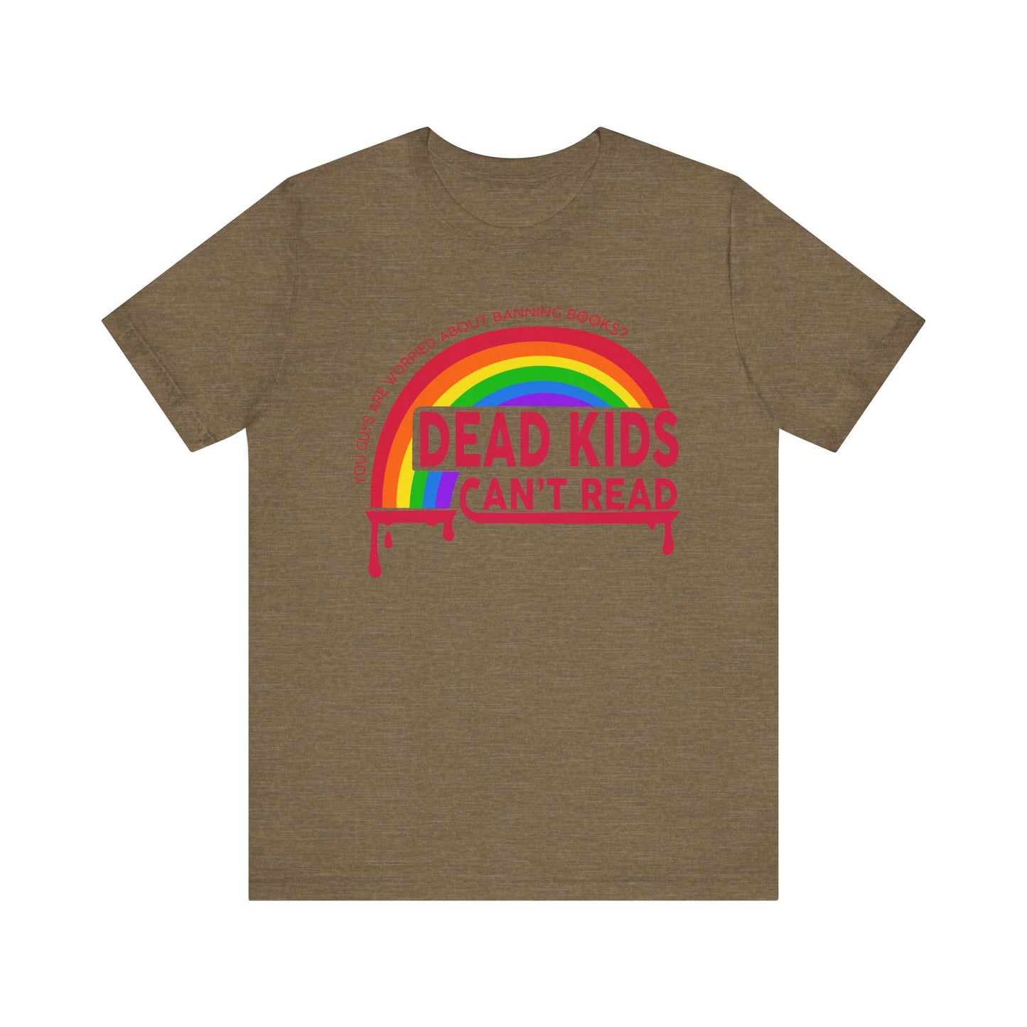 Bleeding Rainbow Unisex Jersey Short Sleeve Tee