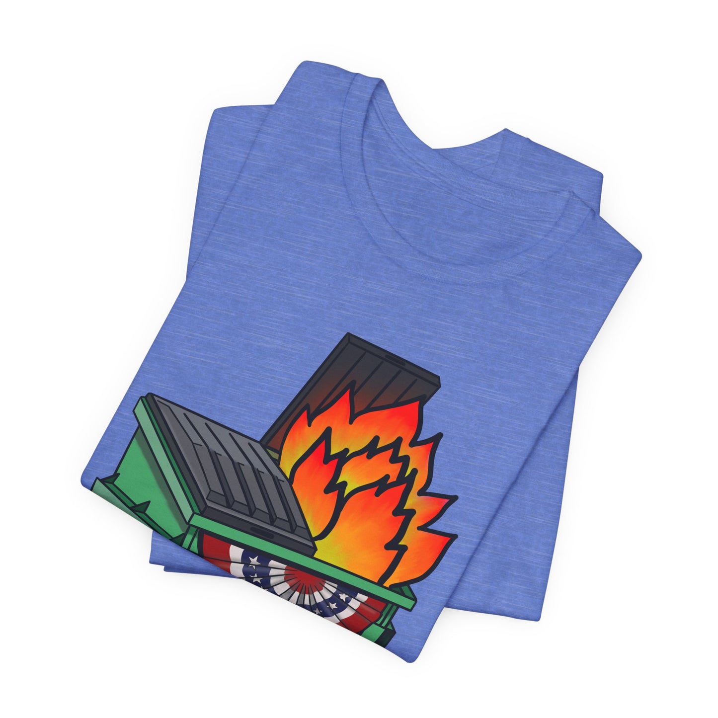 American Dumpster Fire Unisex Jersey Short Sleeve Tee