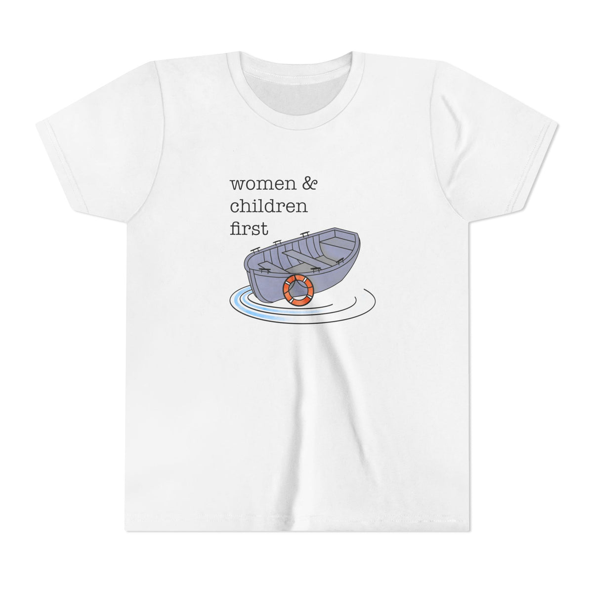 Women & Children First Youth T-Shirt