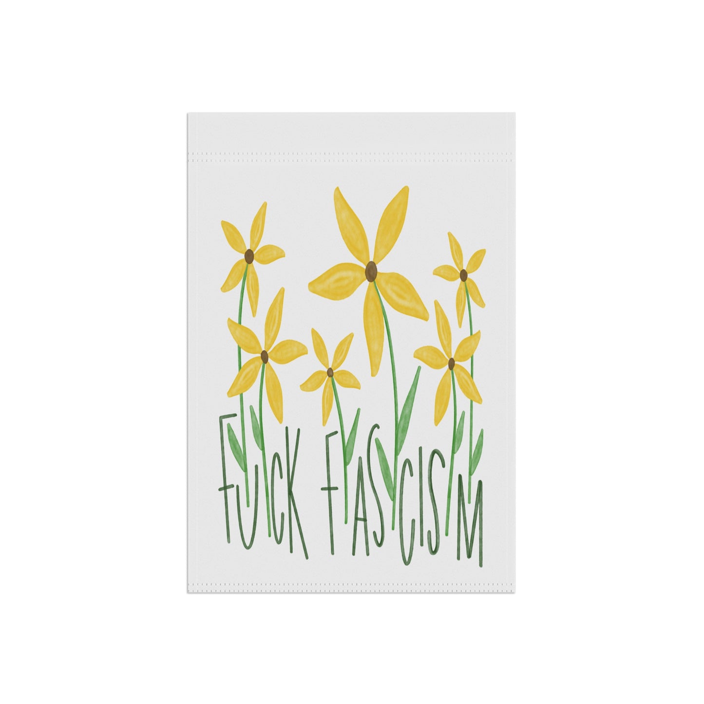 Slightly Subtle Black Eyed Susan Garden Flag | Floral House Banner